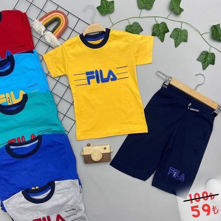 FILA YAZILI ERKEK ÇOCUK TAKIM
