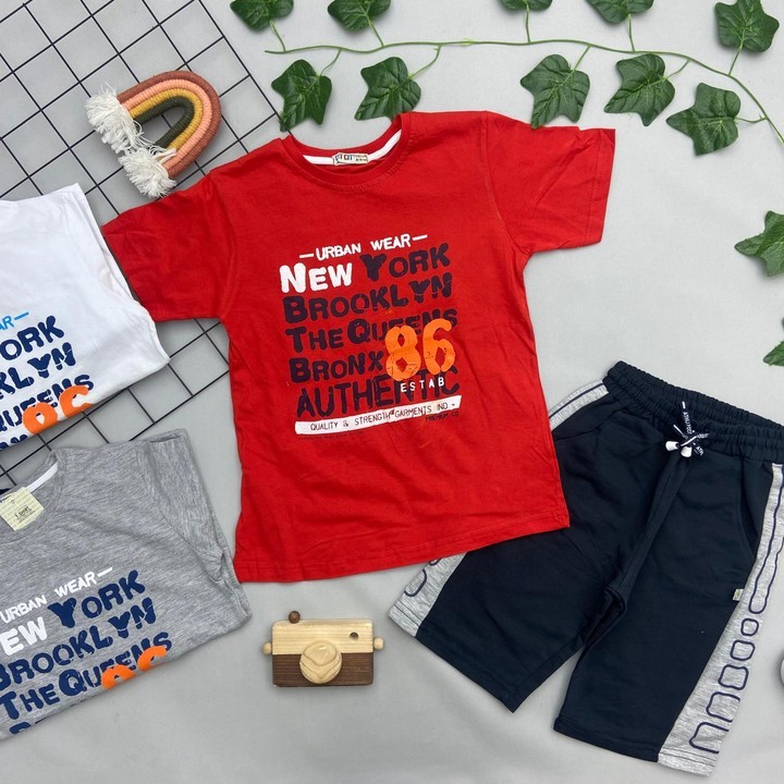⭐ NEW YORK YAZILI ERKEK ÇOCUK TAKIM