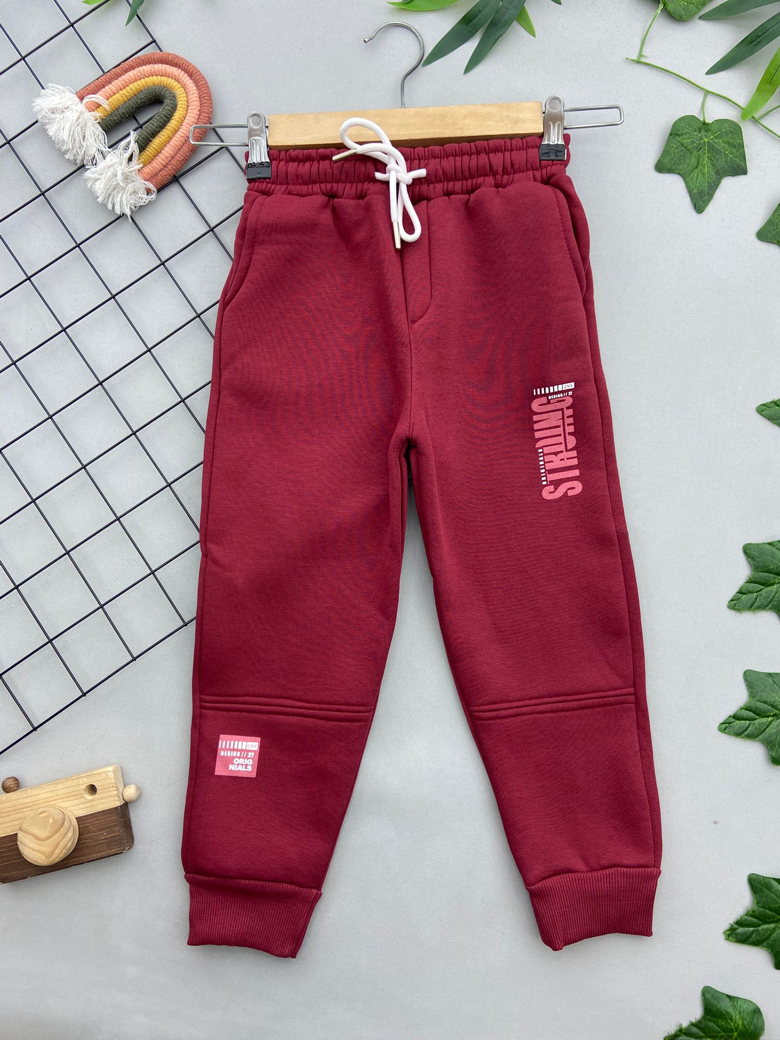 YAZI DETAYLI ERKEK COCUK ALT