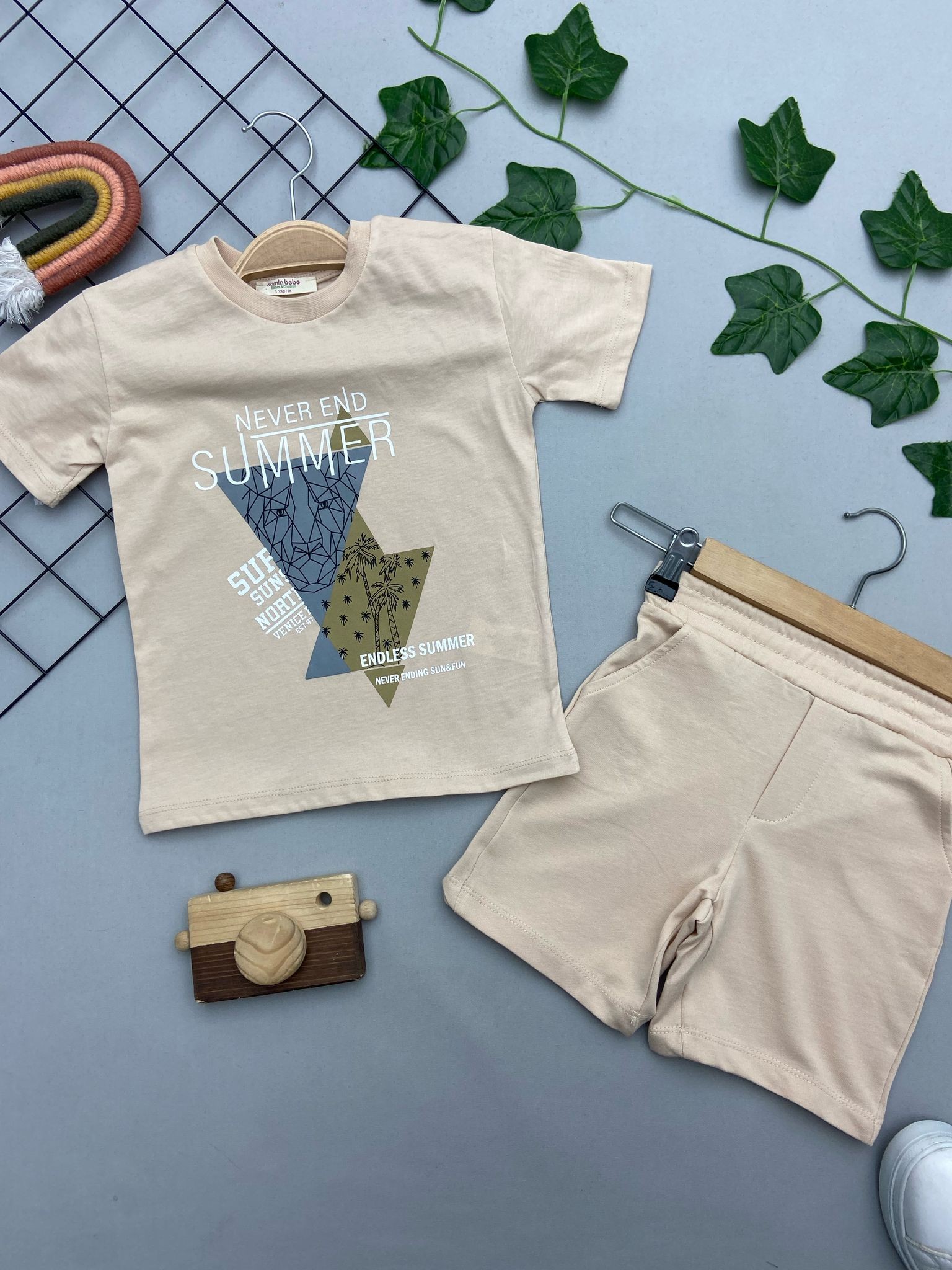 ⭐ SUMMER YAZILI ERKEK ÇOCUK TAKIM