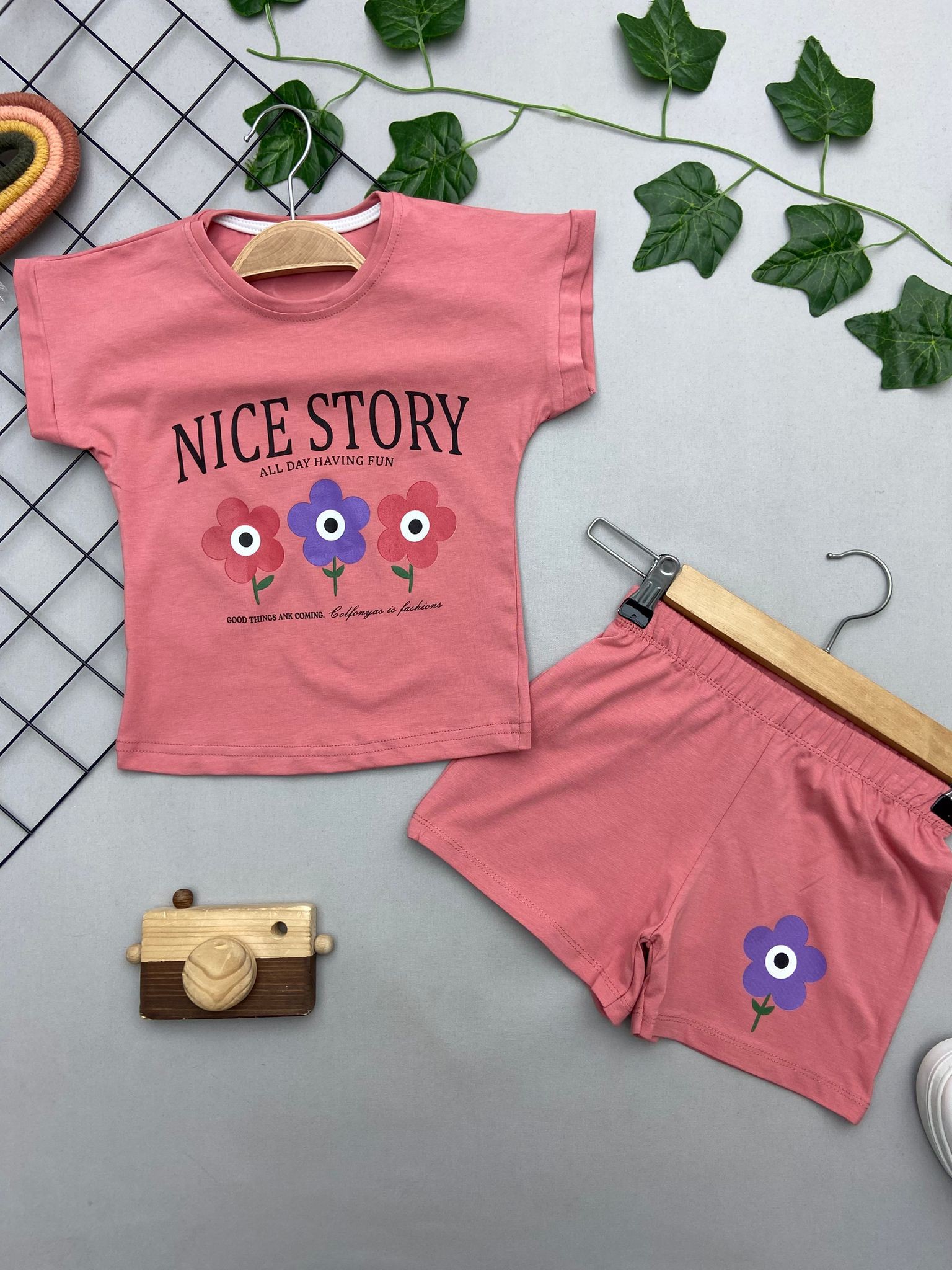 NICE STORY YAZI KIZ COCUK TAKIM