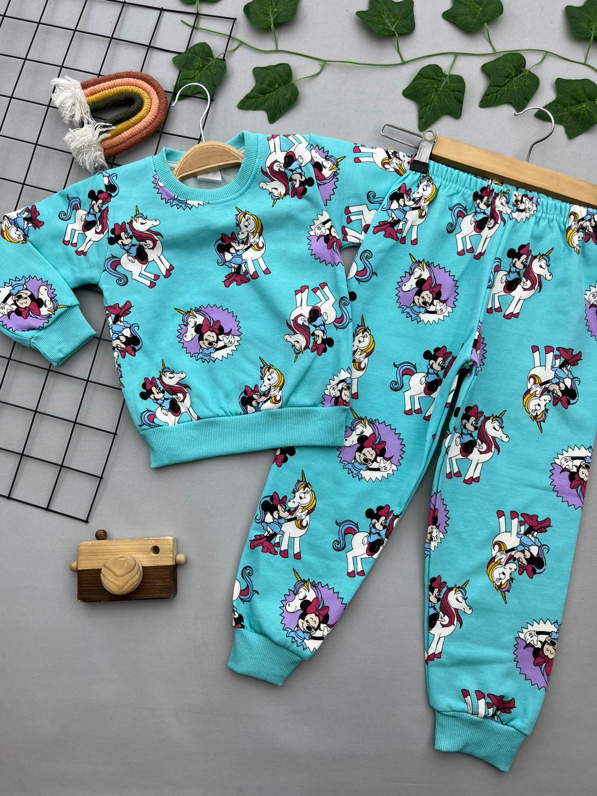 UNICORN&MICKEY BASKILI KIZ COCUK TAKIM