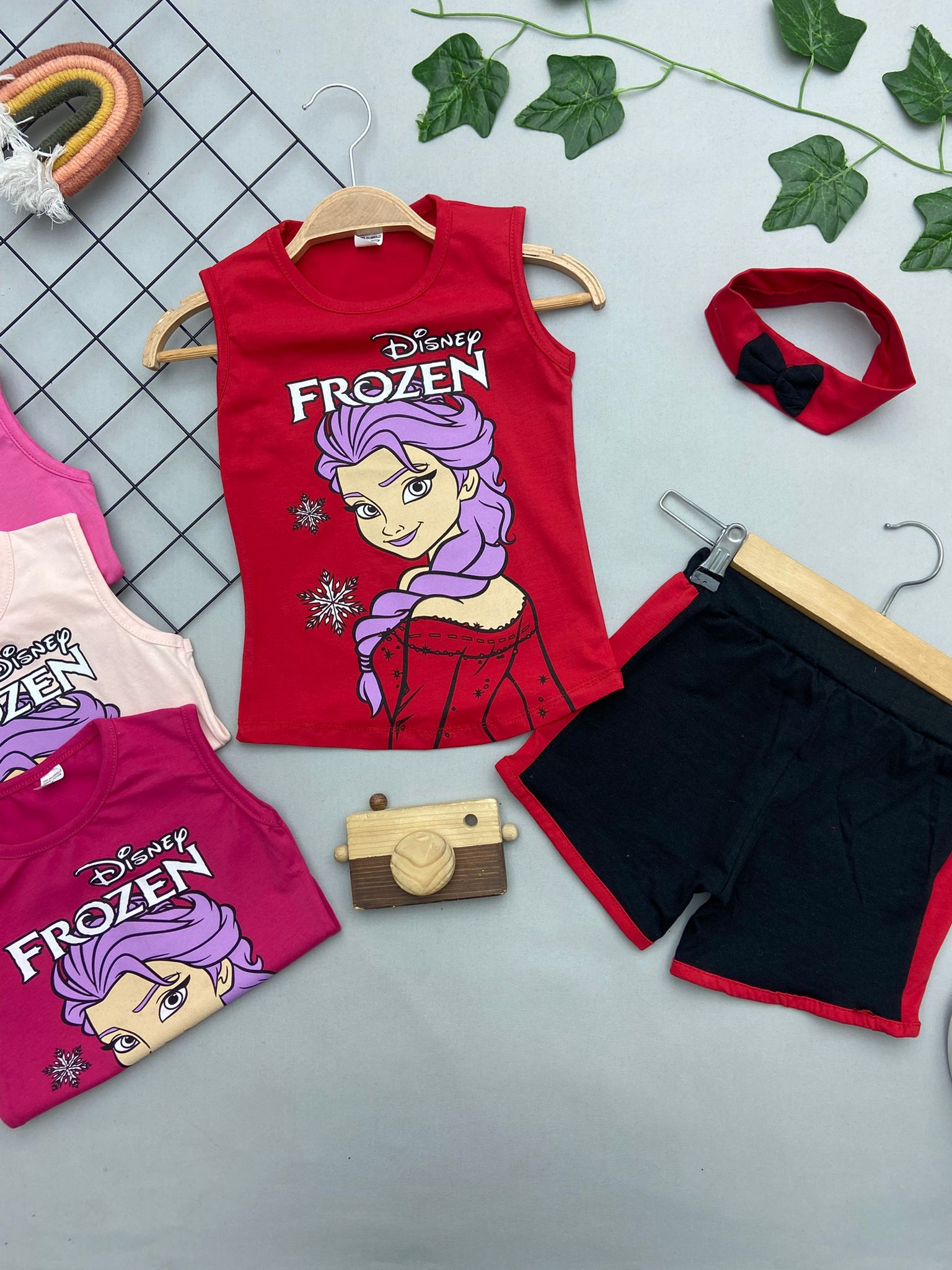 FROZEN YAZILI KIZ COUCUK TAKIM