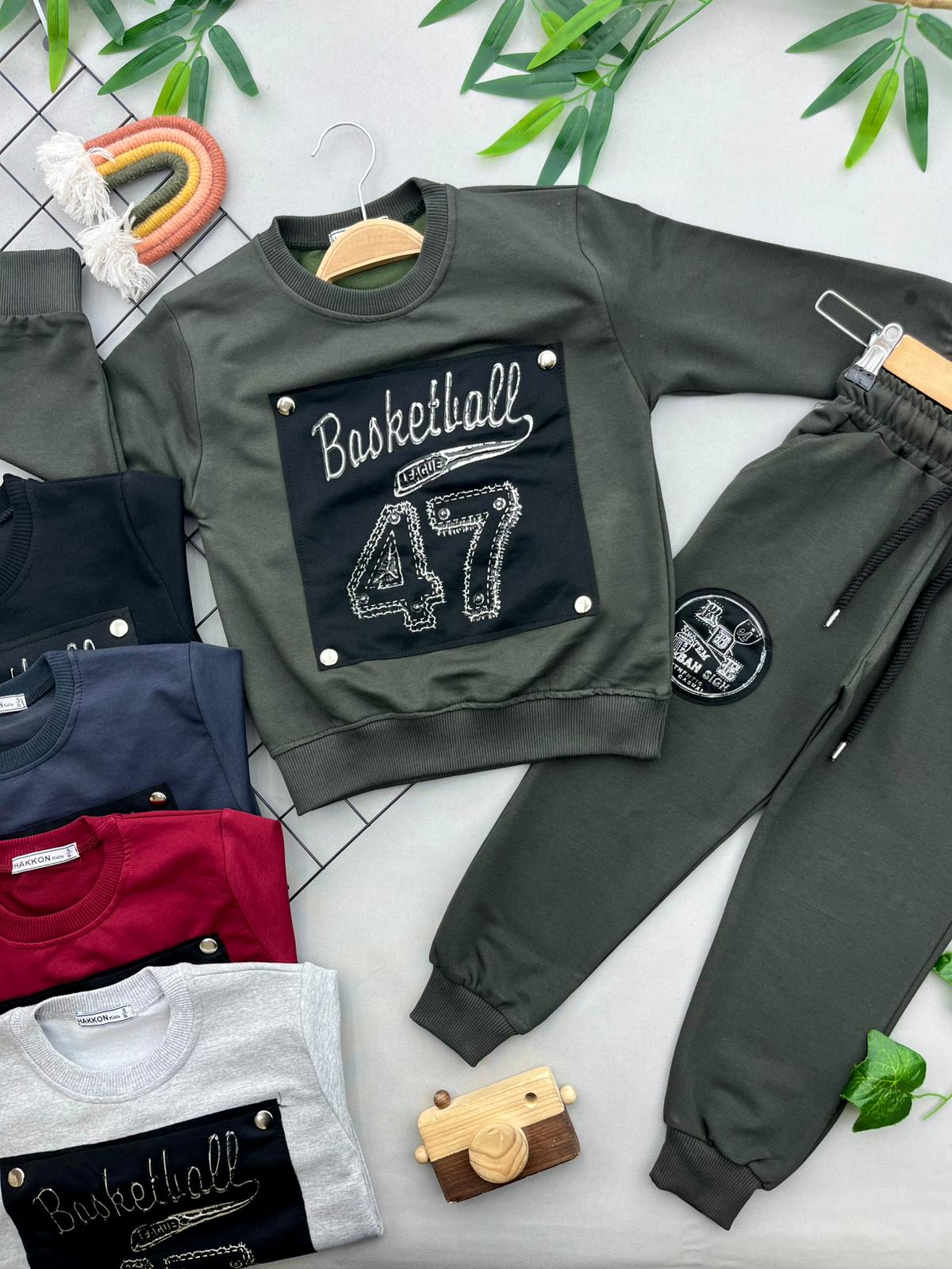 BASKETBALL YAZILI ERKEK COCUK TAKIM