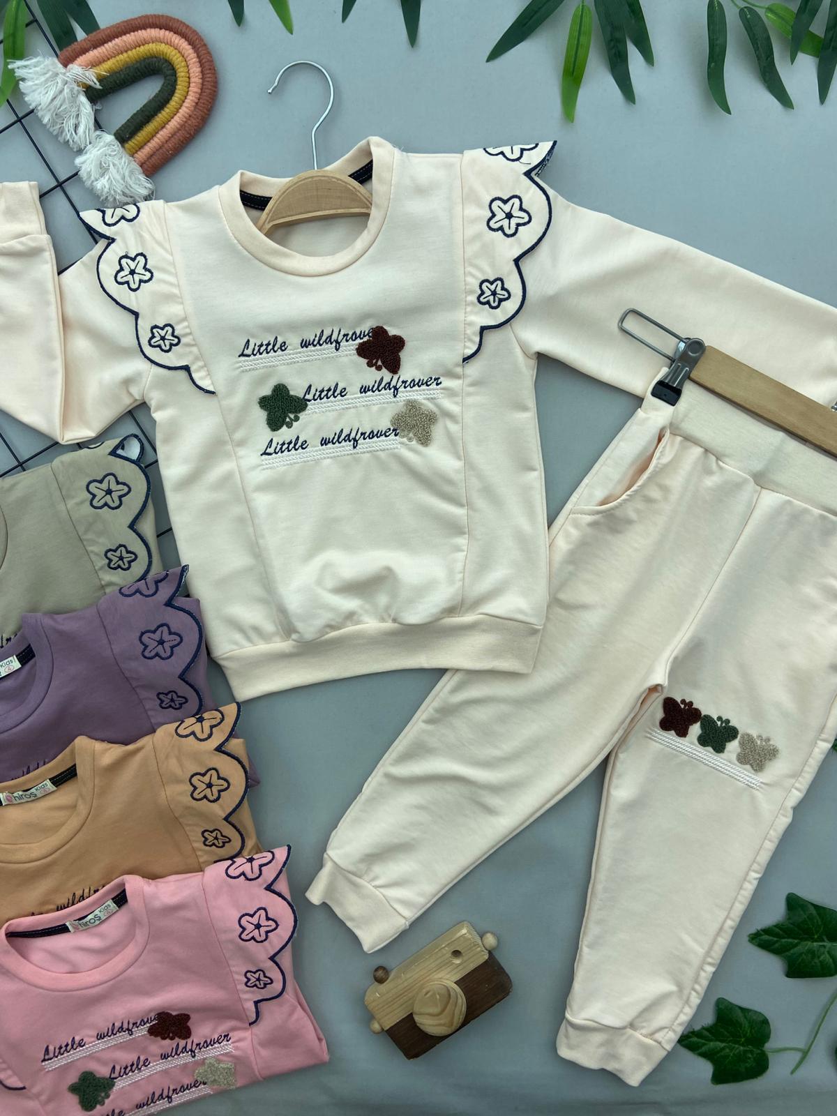 LITTLE YAZILI KIZ COCUK TAKIM
