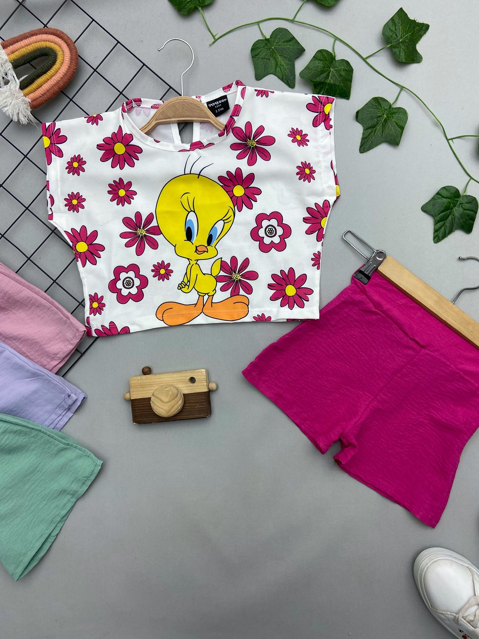 TWEETY BASKILI KIZ COCUK TAKIM