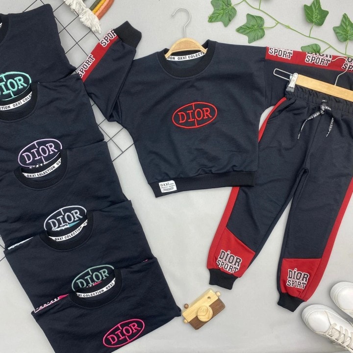 DİOR YAZILI UNISEX TAKIM