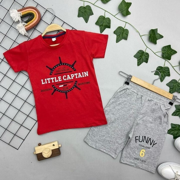 LITTLE YAZILI ERKEK ÇOCUK TAKIM