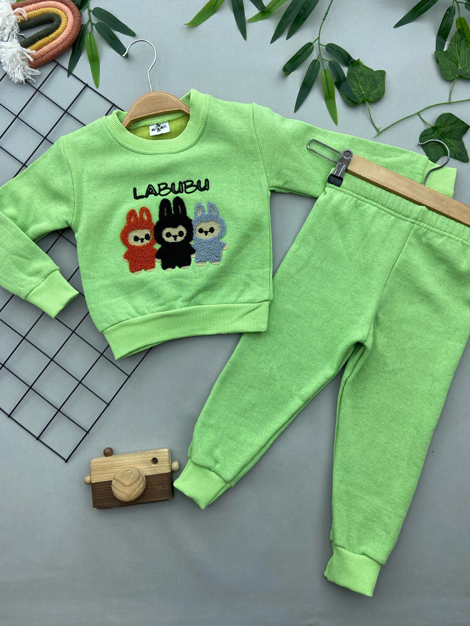 LABUBU BASKILI UNISEX TAKIM