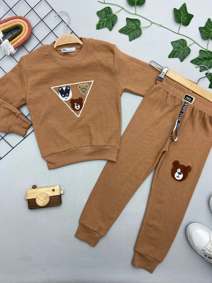 HAYVAN BASKILI ERKEK ÇOCUK TAKIM