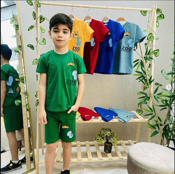 ZOO YAZILI ERKEK ÇOCUK TAKIM