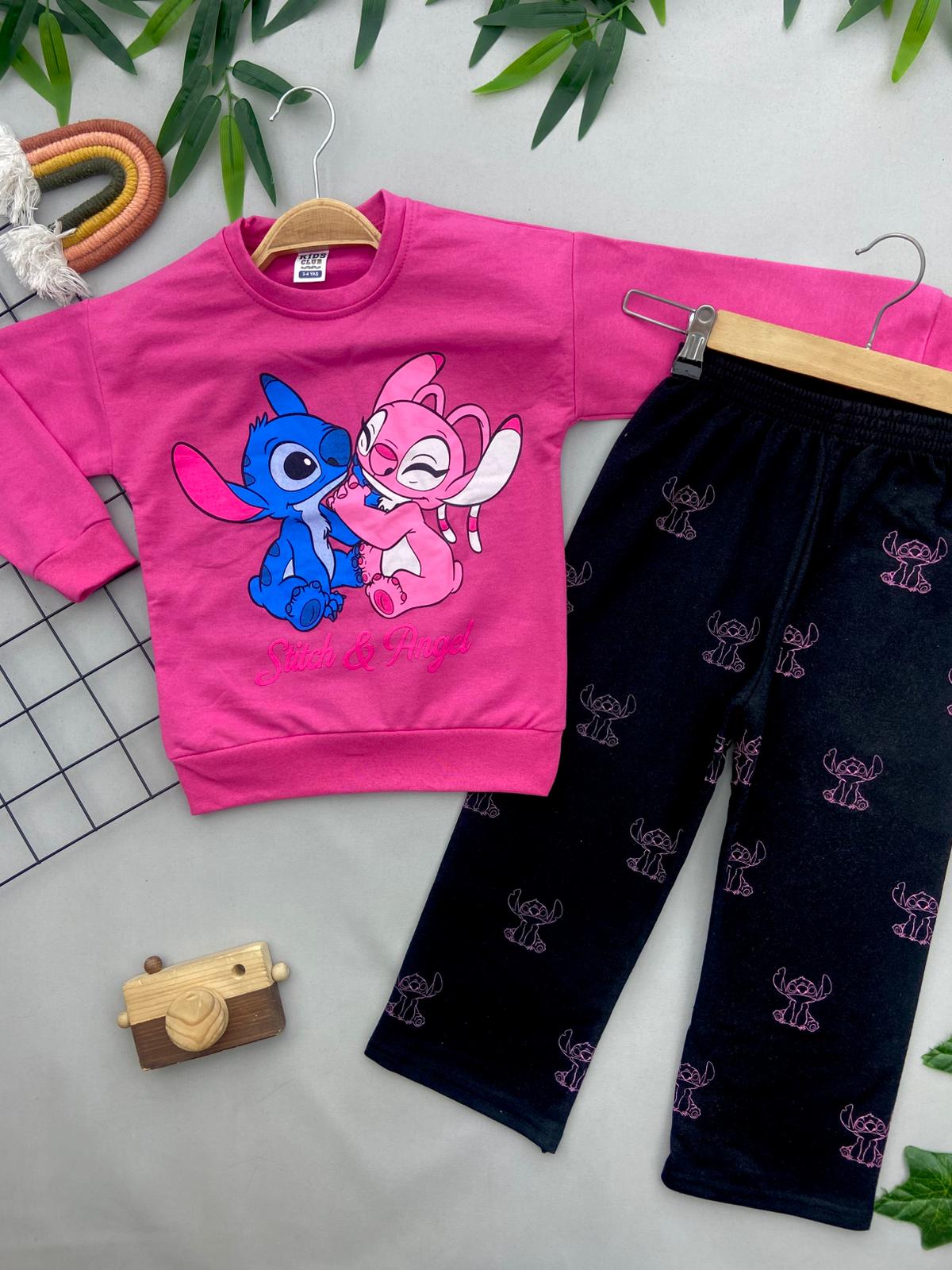 STITCH&ANGEL BASKILI KIZ COCUK TAKIM
