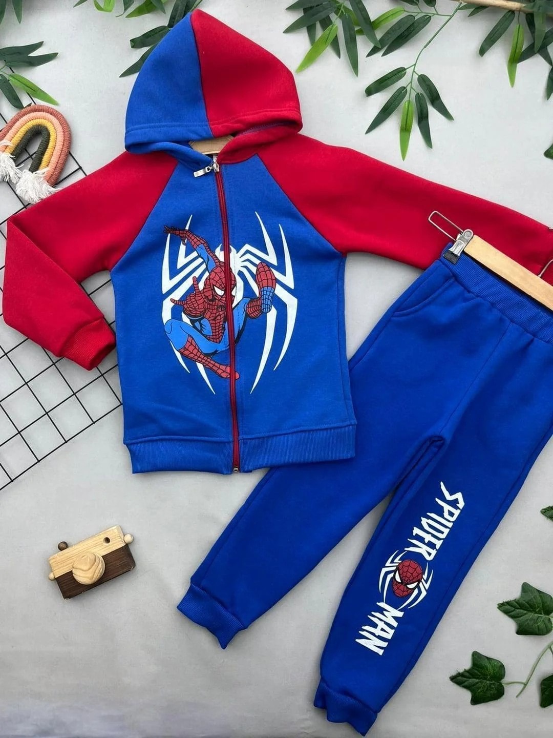 SPIDERMAN BASKILI ERKEK COCUK TAKIM