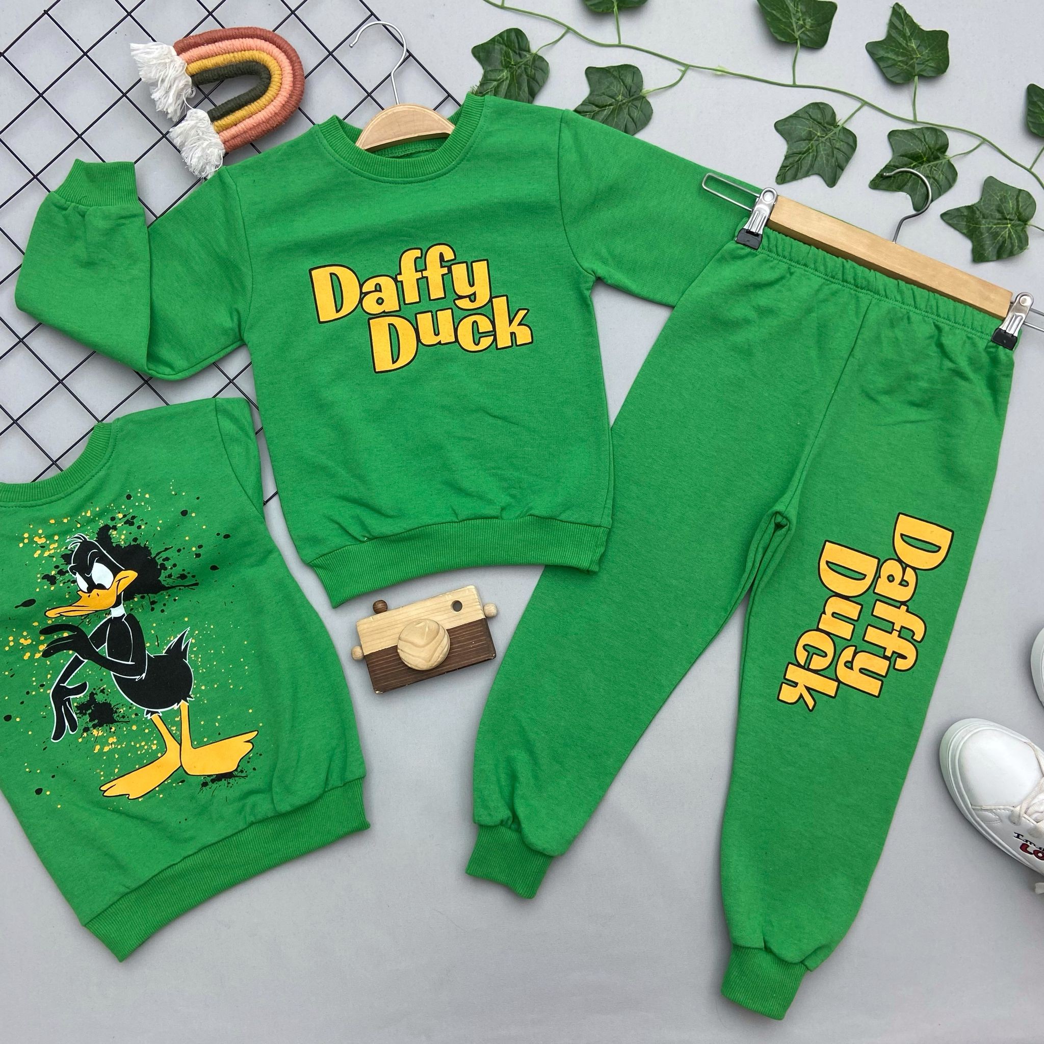 DAFFY DUCK YAZILI ERKEK ÇOCUK TAKIM