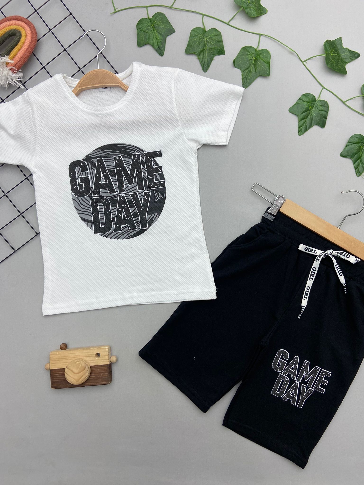GAME DAY YAZILI ERKEK COCUK TAKIM