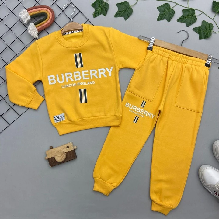⭐ BURBERRY YAZILI ERKEK ÇOCUK TAKIM