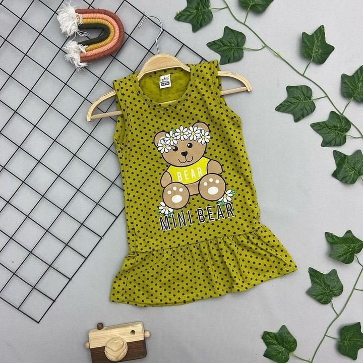 ⭐ MINI BEAR YAZILI KIZ T-SHIRT