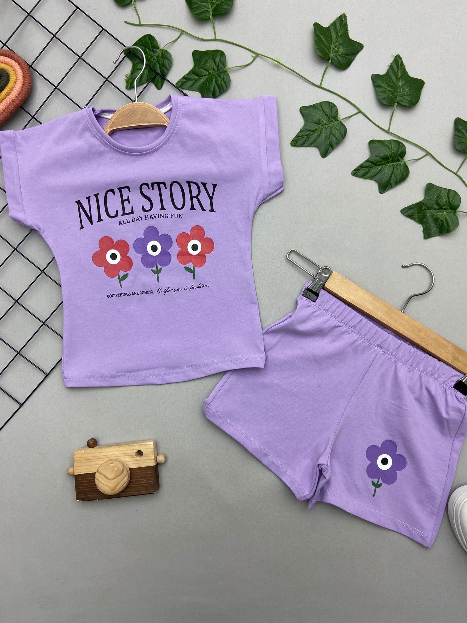 NICE STORY YAZI KIZ COCUK TAKIM