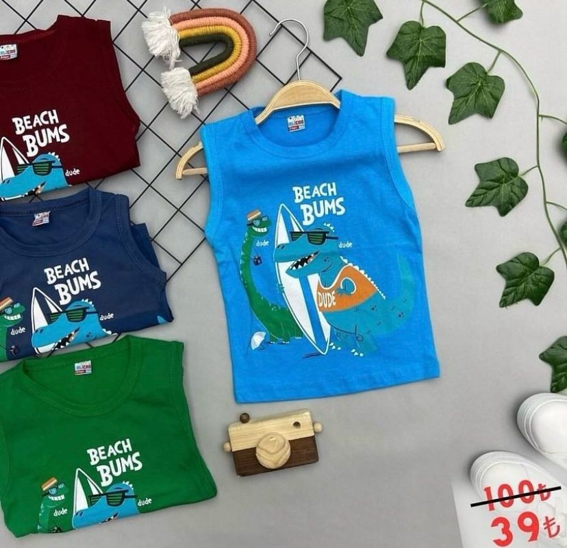 ⭐ TİMSAH DETAYLI ERKEK ÇOCUK ÜST
