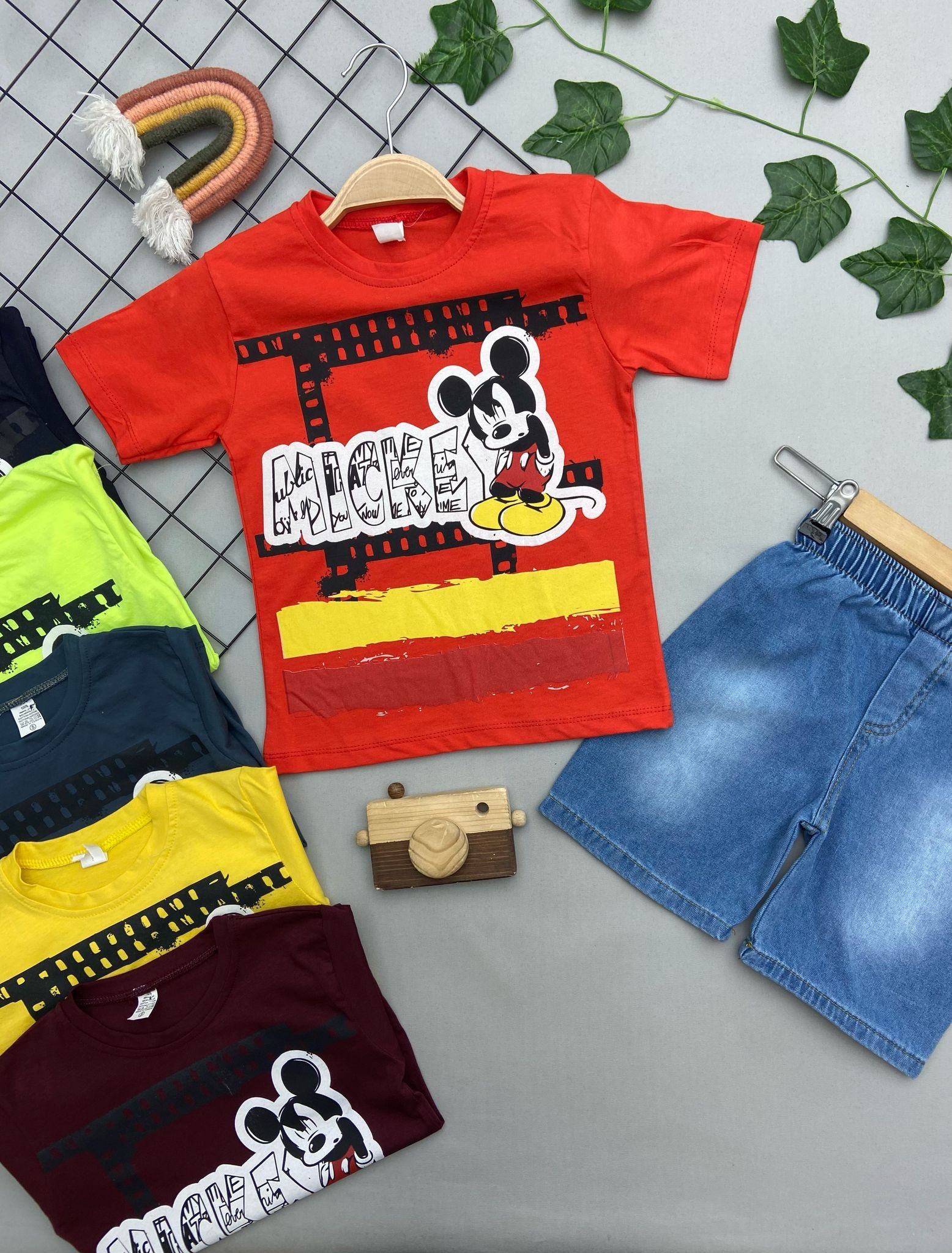 MICKEY BASKILI ERKEK ÇOCUK TAKIM