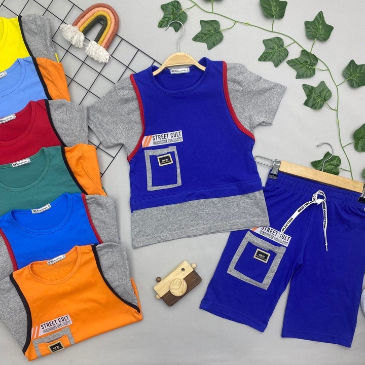 STREET YAZILI ERKEK ÇOCUK TAKIM