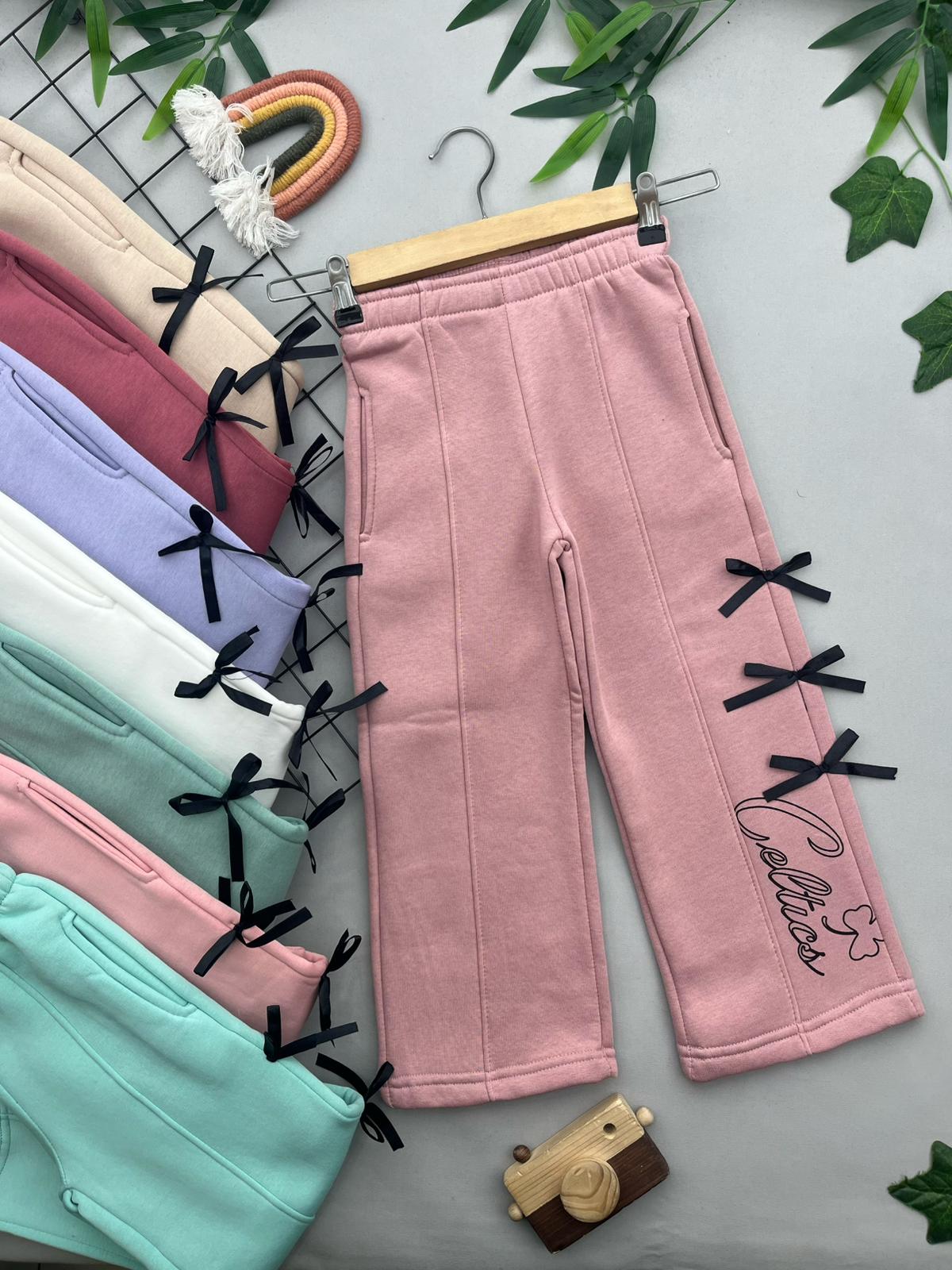 KURDALE DETAYLI KIZ COCUK ALT