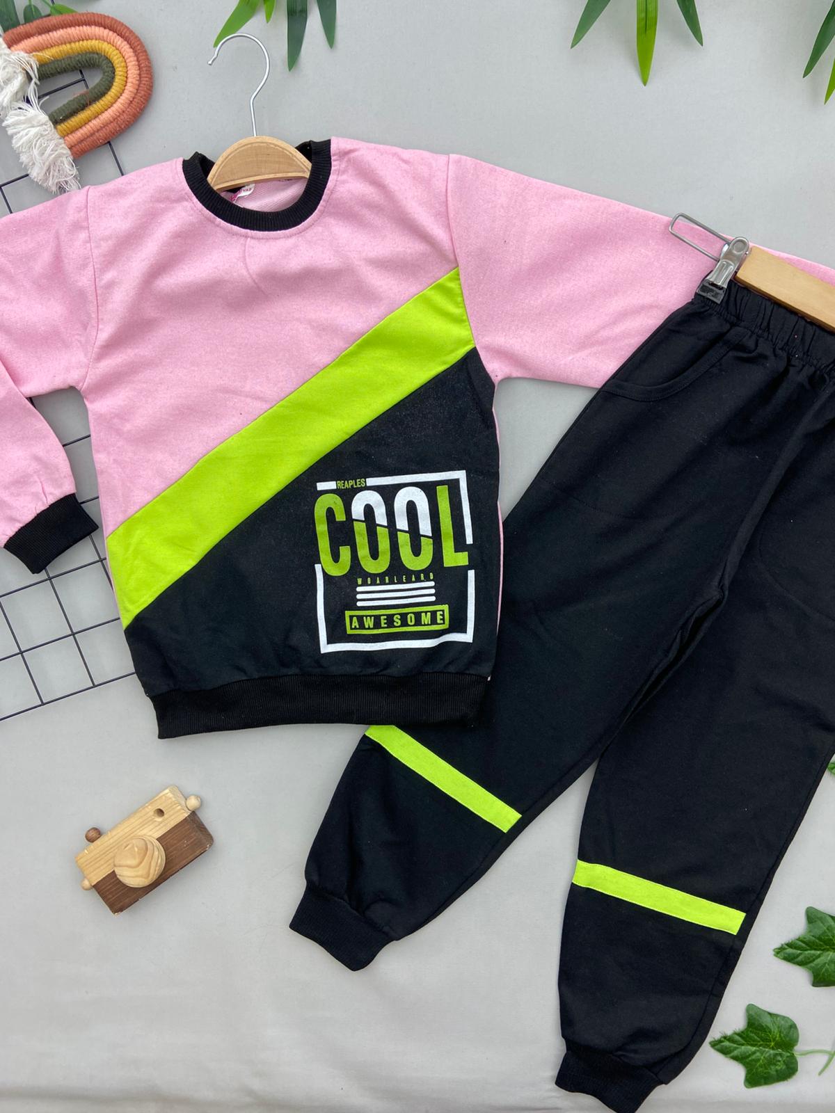 COOL YAZILI KIZ COCUK TAKIM
