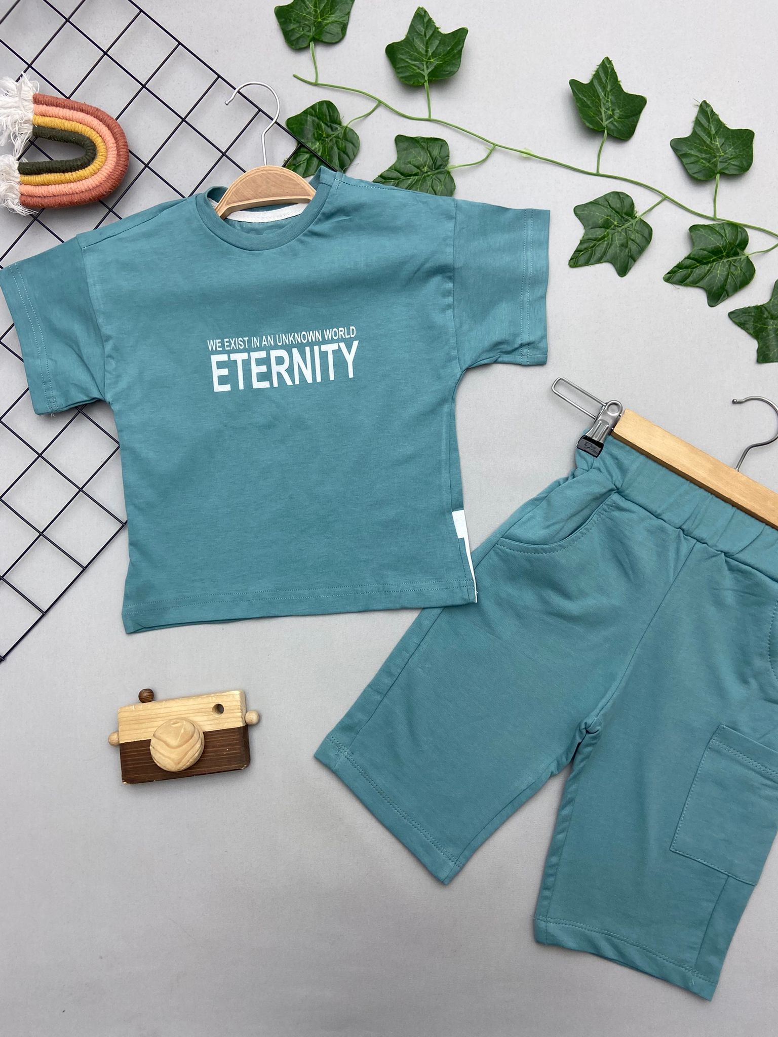 ETERNITY YAZILI ERKEK COCUK TAKIM