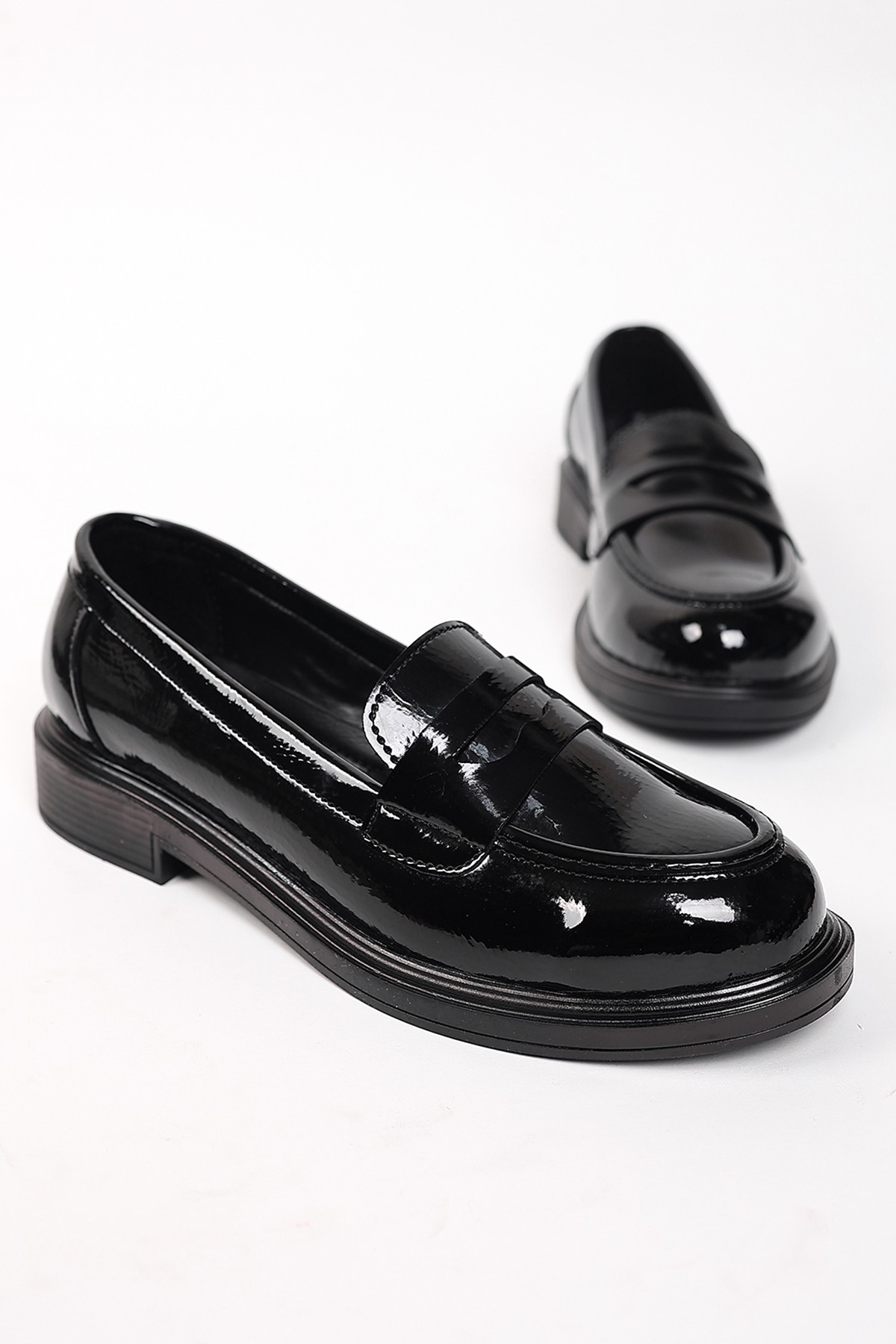 VEXANA Kadın Rugan Loafer A019-K2804