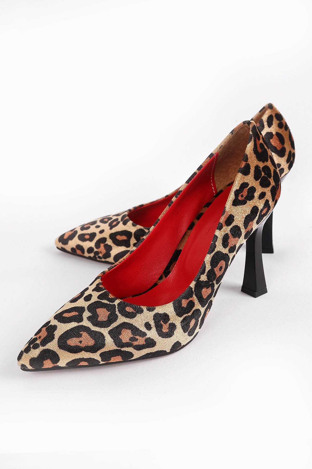 Mary Kadın Stiletto A002-K820 - Leopar