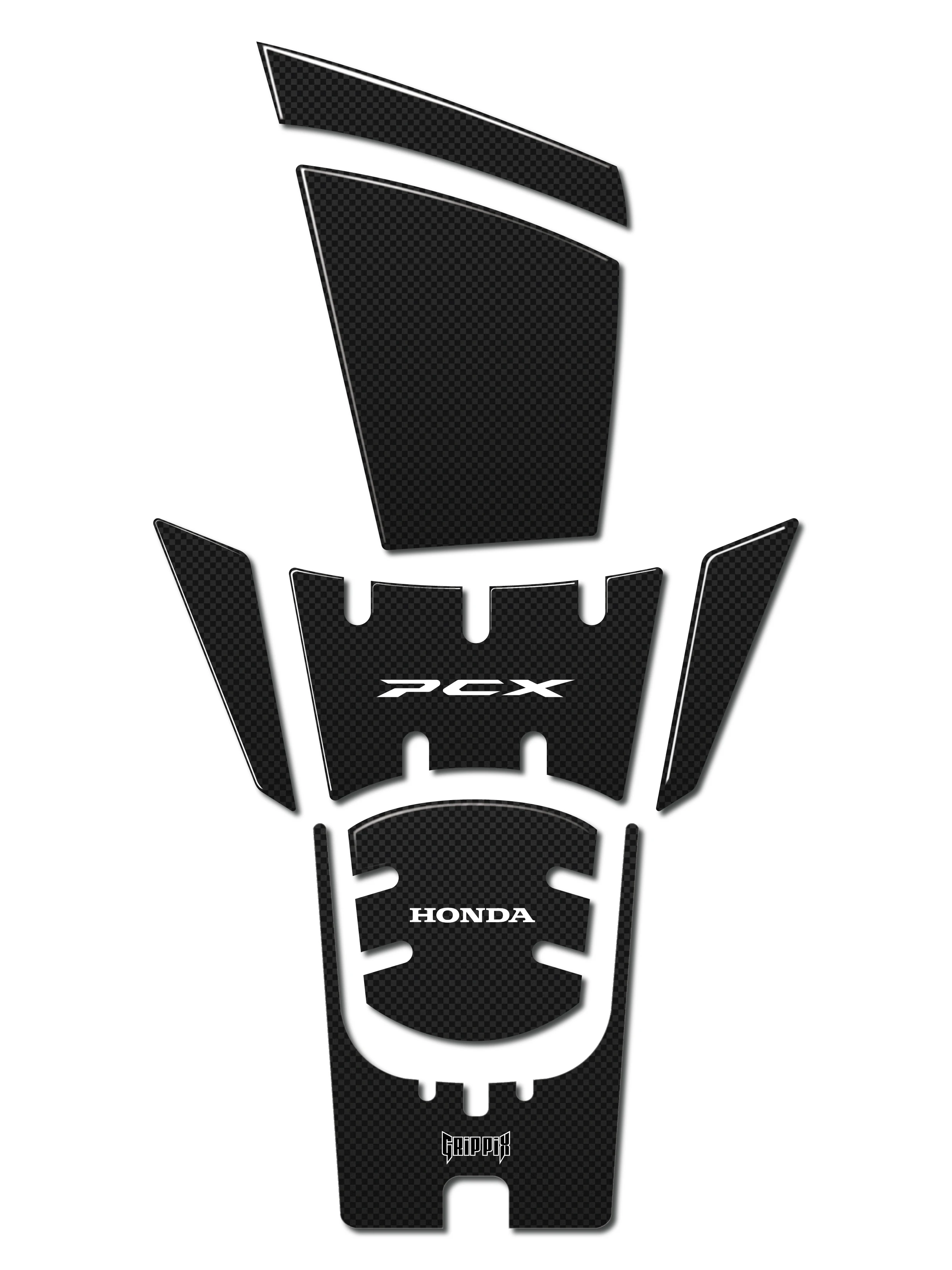 Honda Pcx Karbon Görünümlü Tank Pad Set (2025)