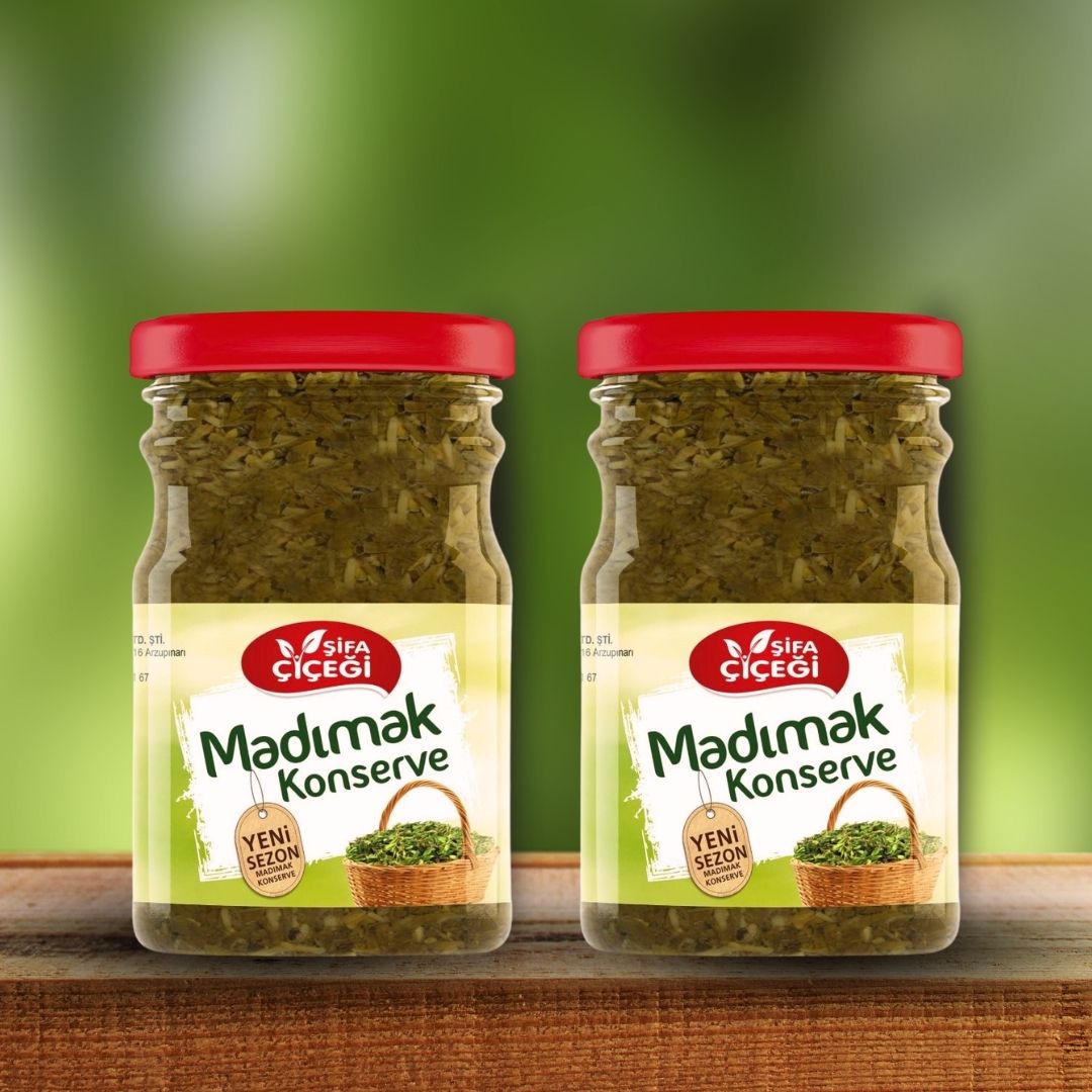 Madımak Konservesi 2 Adet (2 x 850 gr.)
