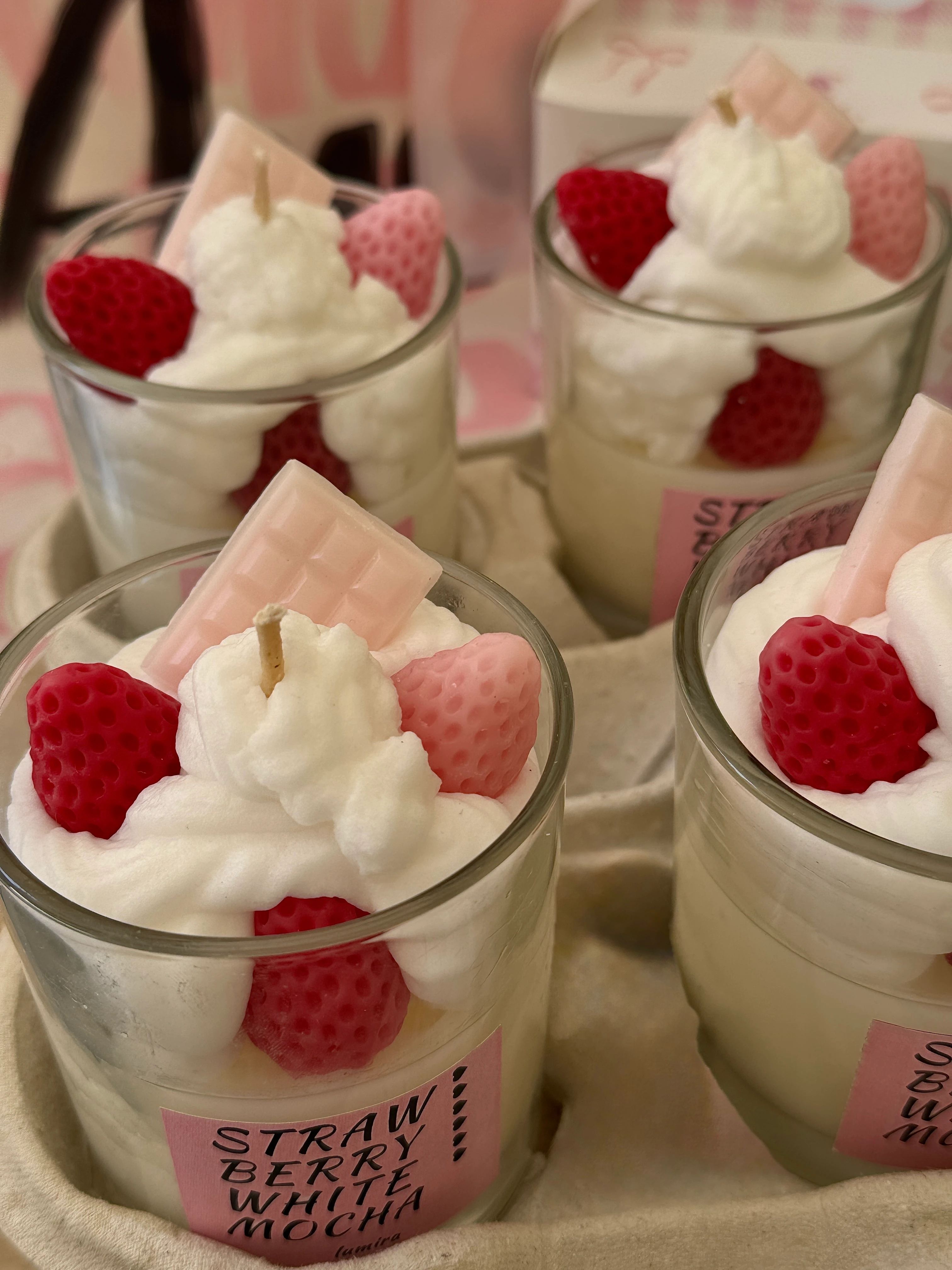 strawberry white mocha kokulu mum