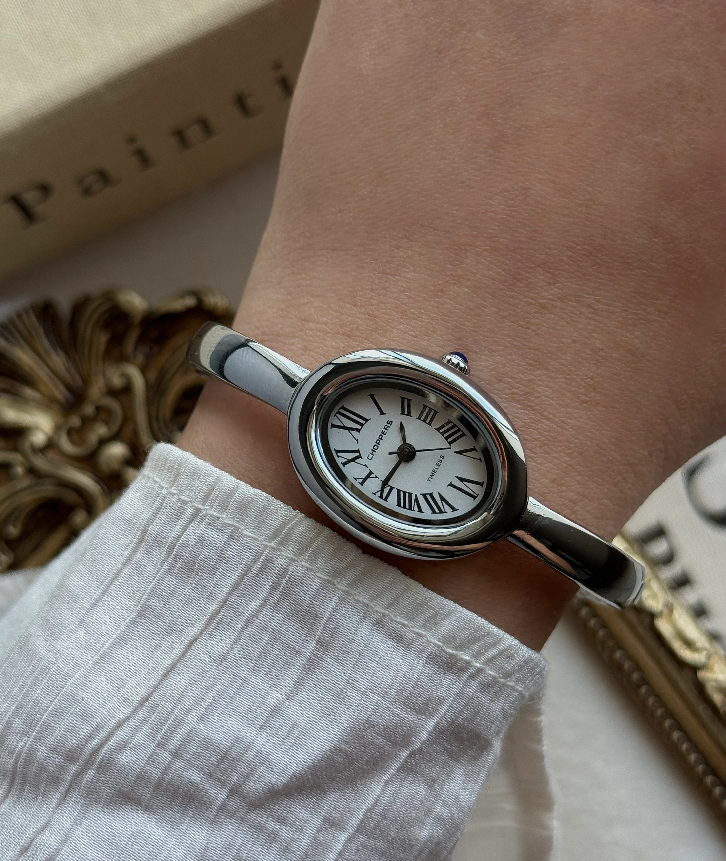 kelepçe form vintage saat