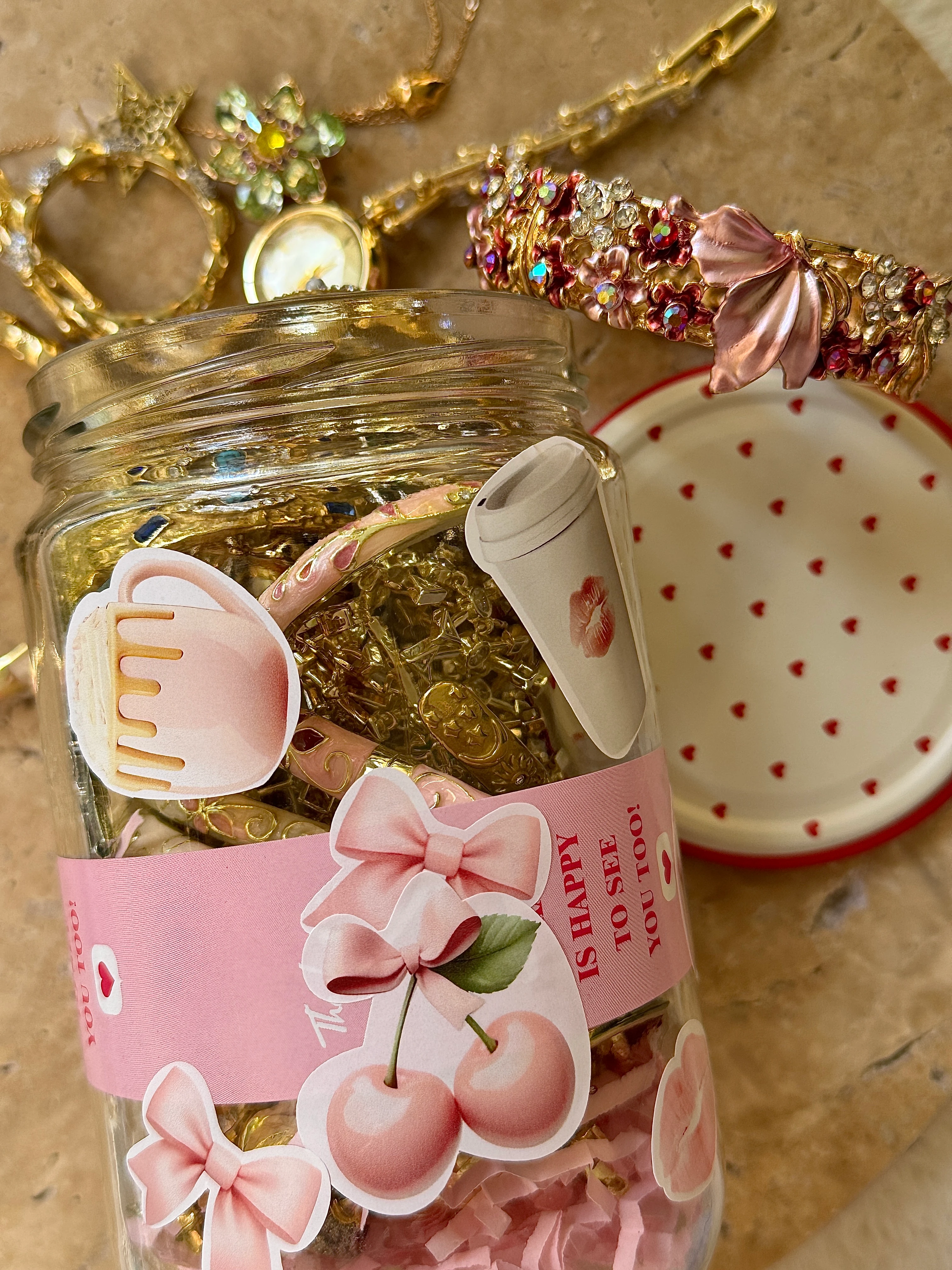 sürpriz takı kavanozu (PREMİUM) 