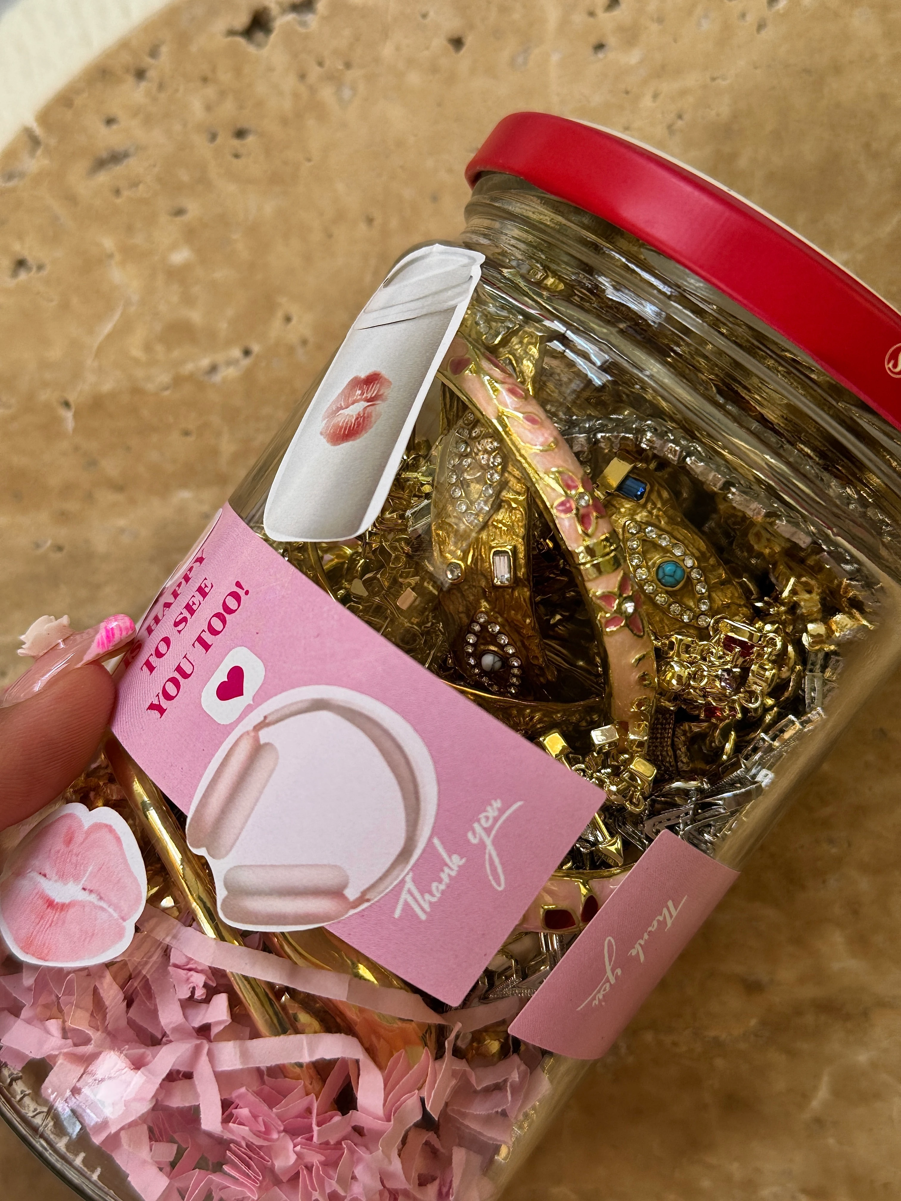 sürpriz takı kavanozu (PREMİUM) 