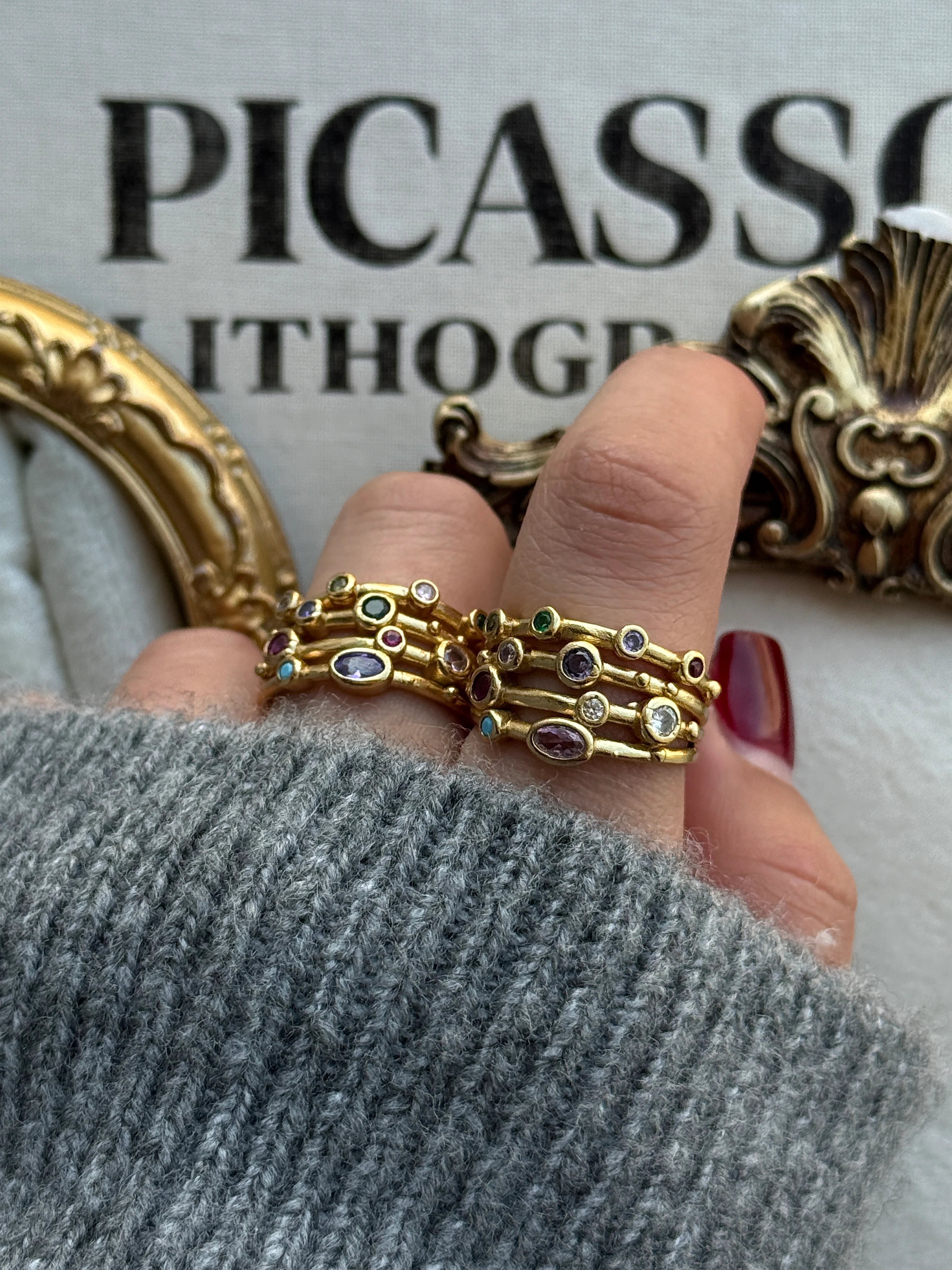 spectrum stack yüzük