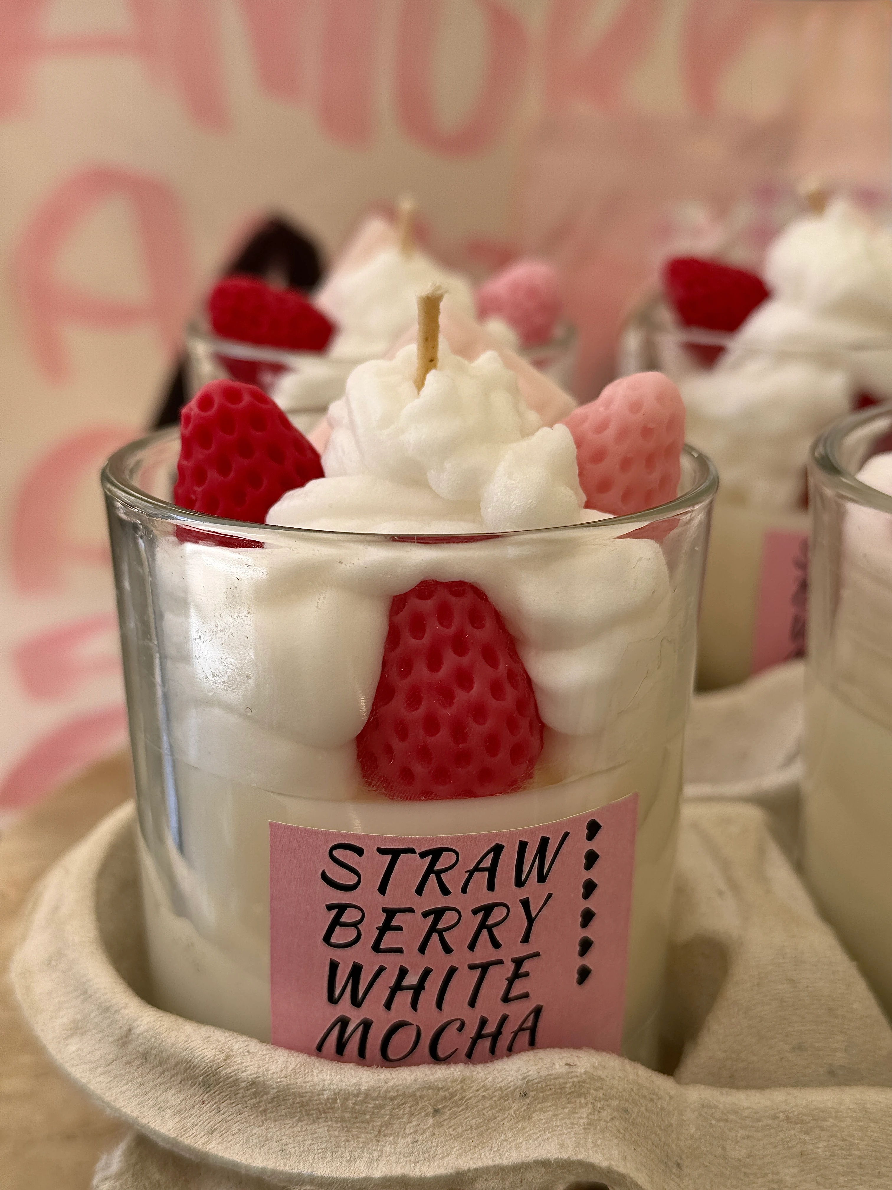 strawberry white mocha kokulu mum