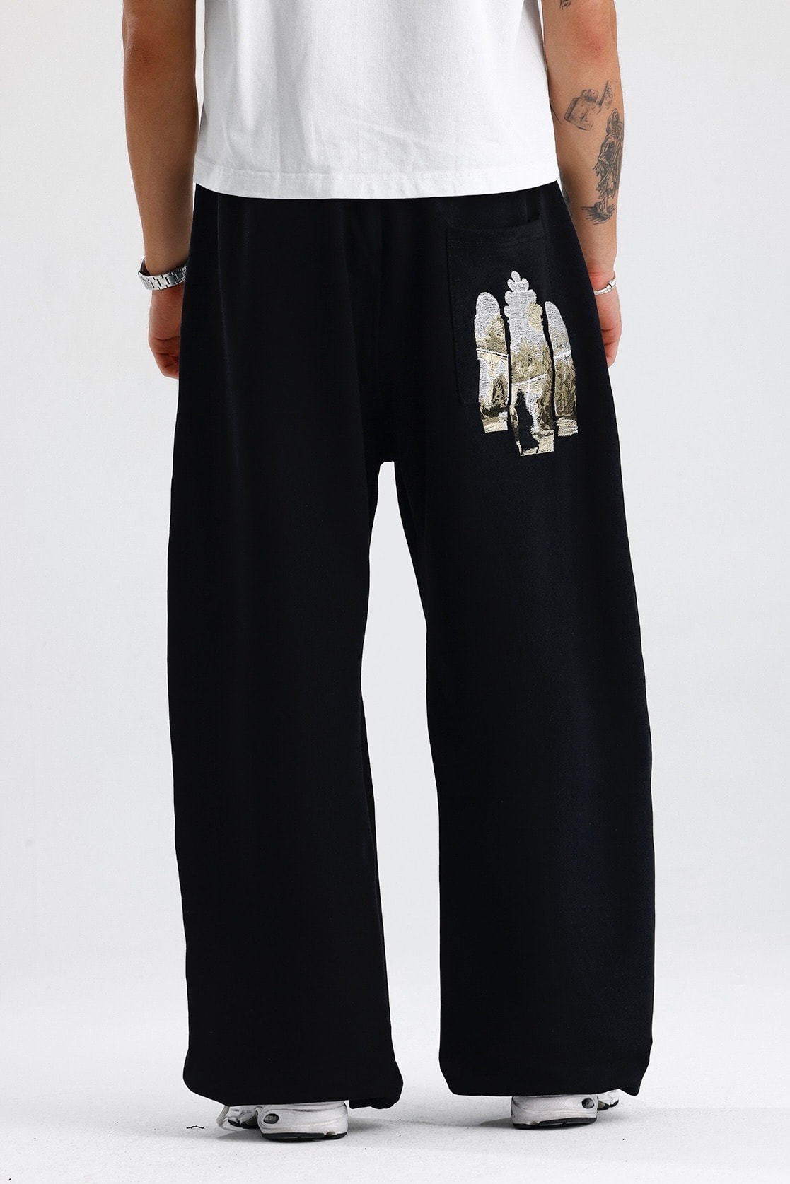 Shadow Man İn Heaven Nakış Detay Premium Baggy Sweatpant