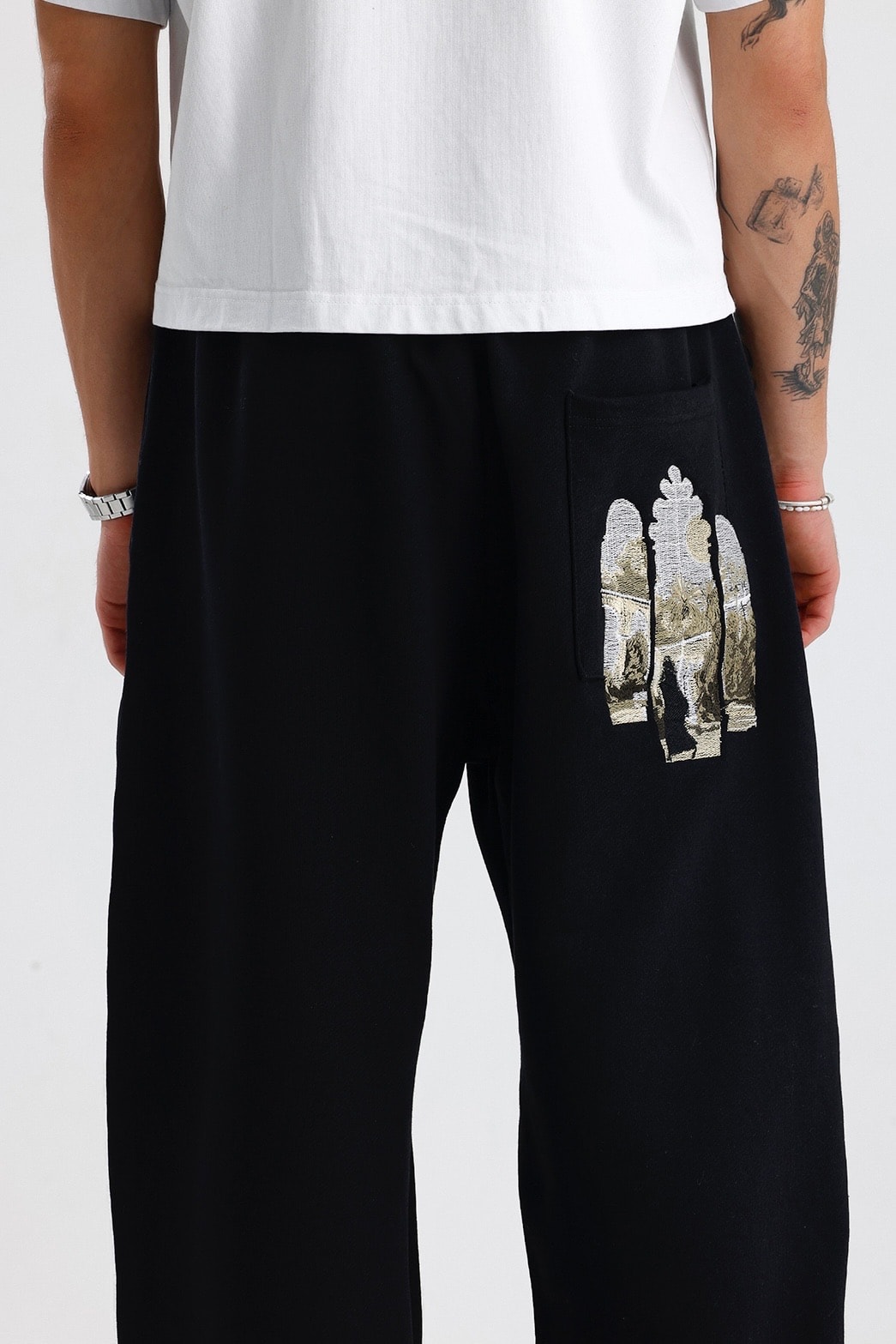 Shadow Man İn Heaven Nakış Detay Premium Baggy Sweatpant