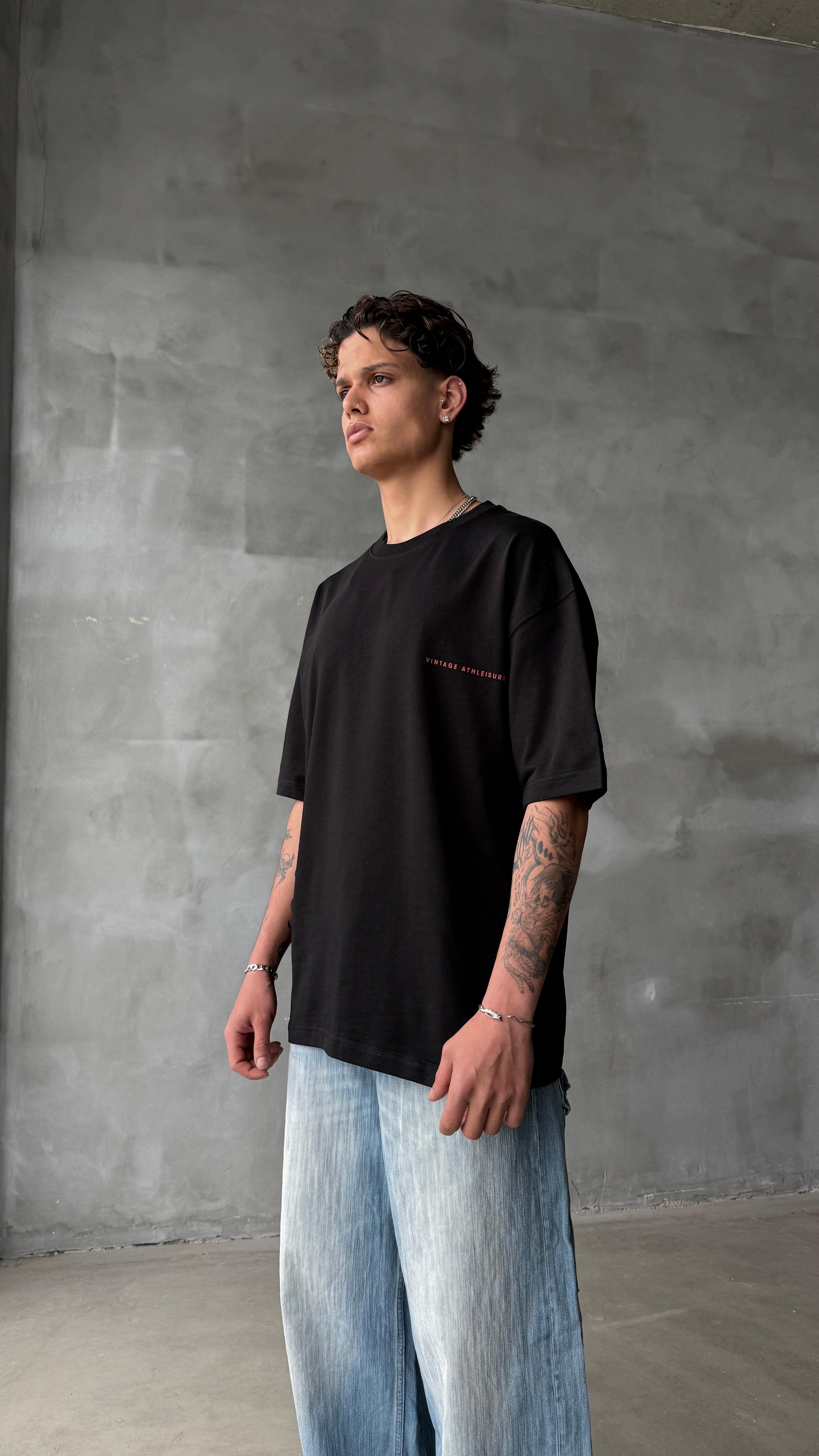 Goodrich Siyah Oversize Tişört 