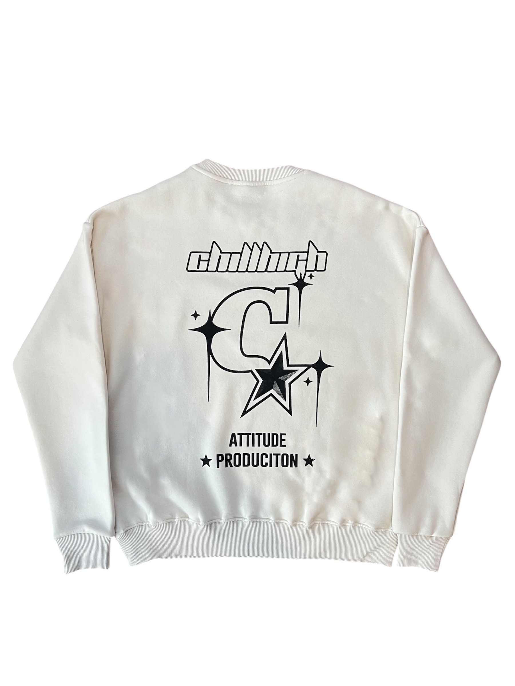 Chillhigh White Oversize Sweatshirt