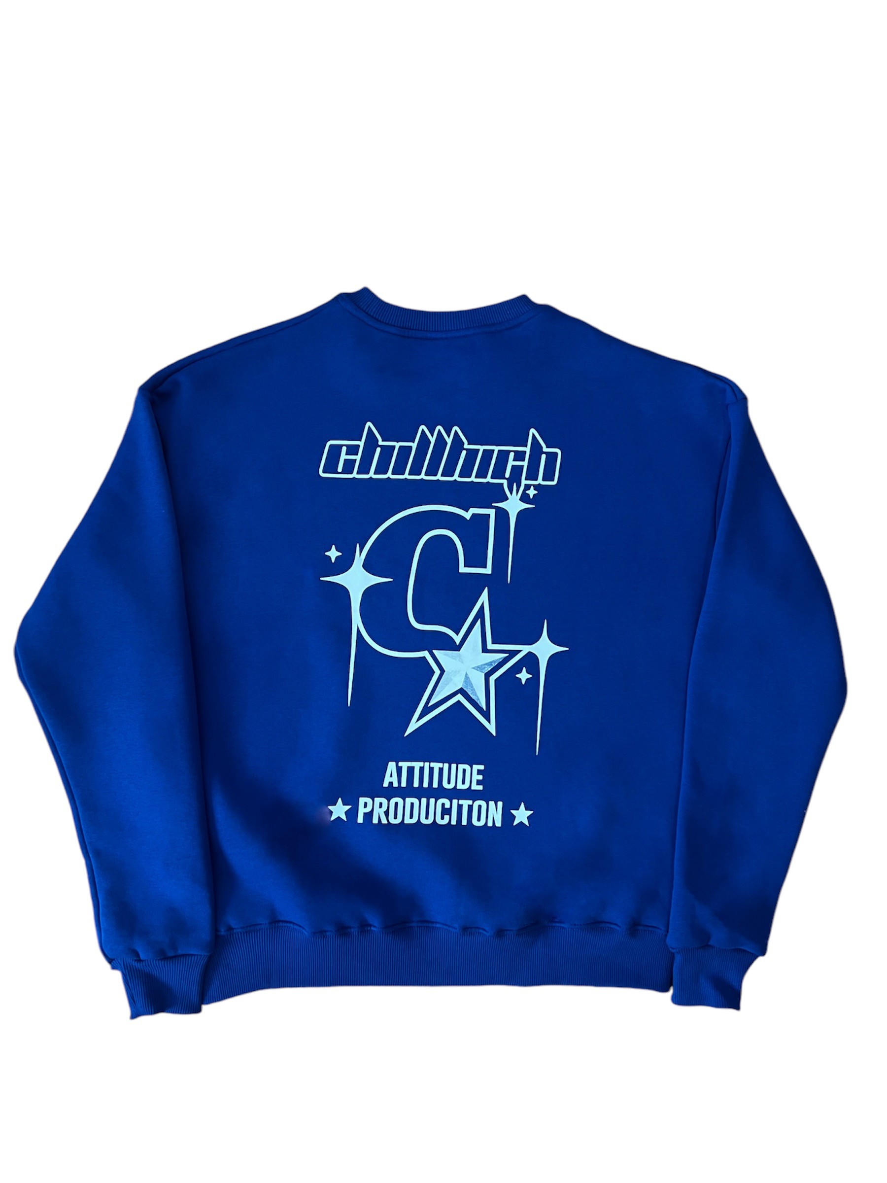 Chillhigh Navy Blue Oversize Sweatshirt