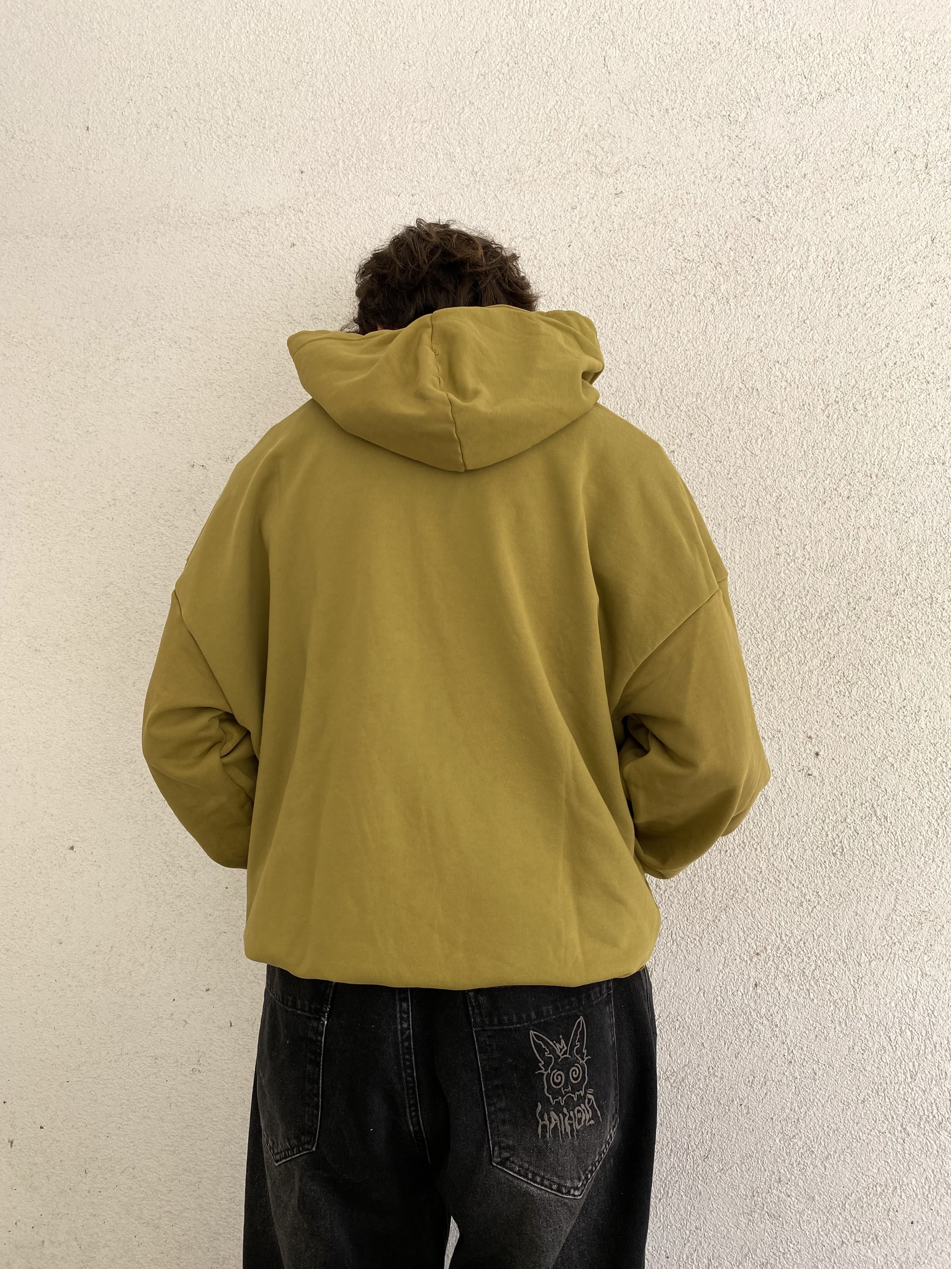 Polarity Asit Yıkamalı Oversize Hoodie 