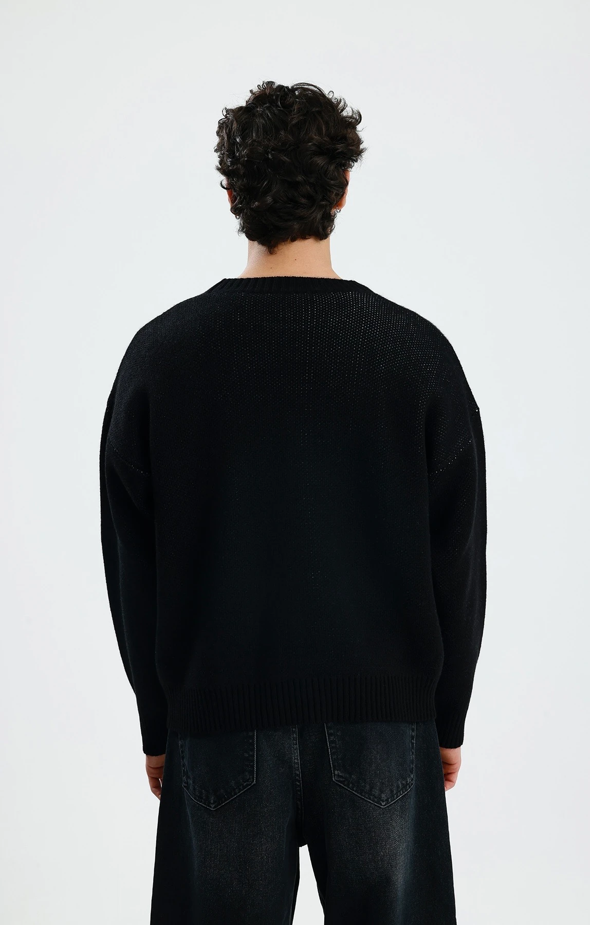 Wes Death Of Knights Premium Boxy Fit Oversize Triko Kazak