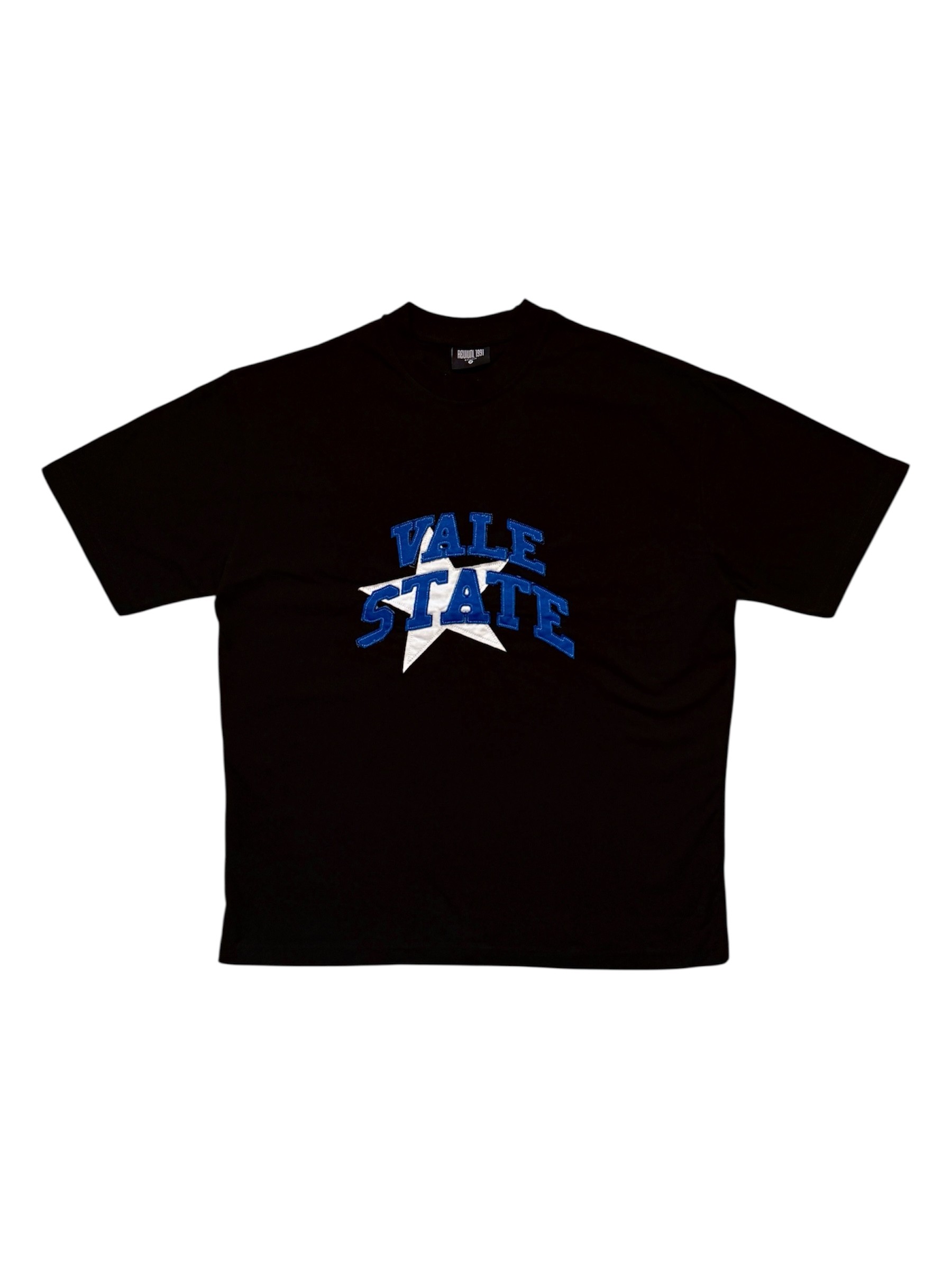 Black Vale Patchwork Oversize Tişört 
