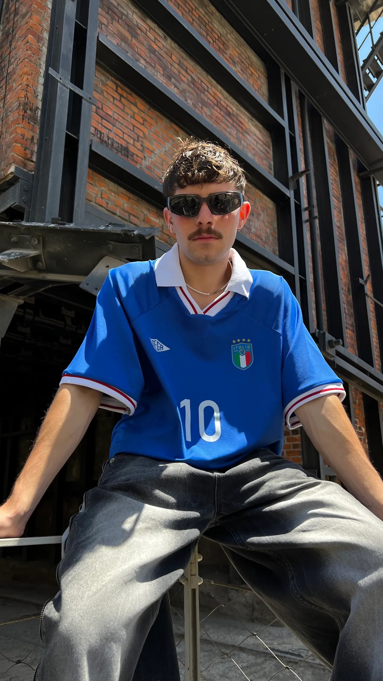 İtaly Boxy Fit Oversize Polo Yaka Forma