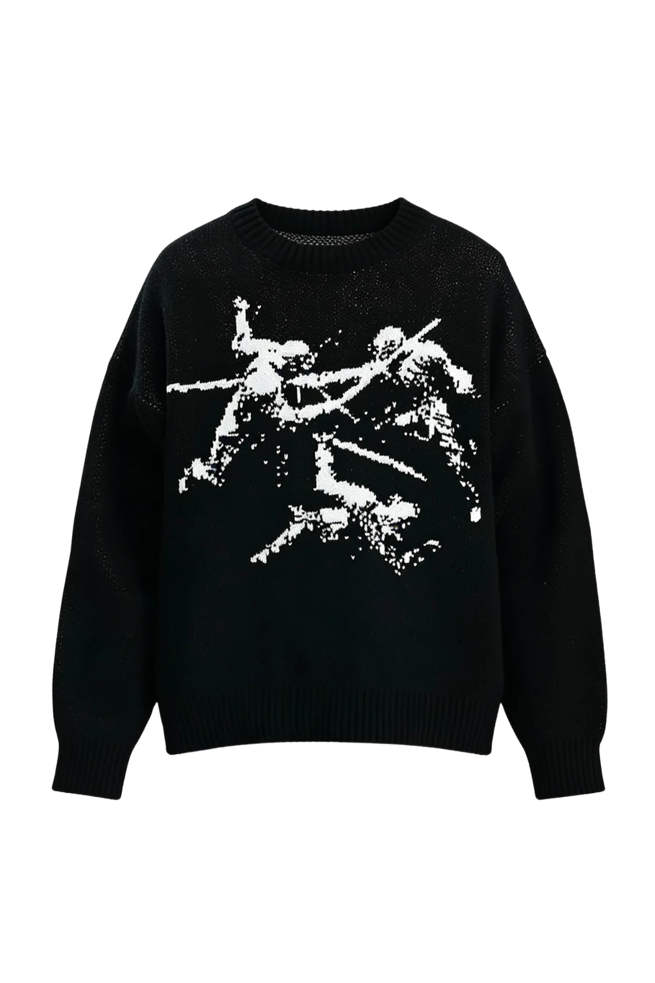 Wes Death Of Knights Premium Boxy Fit Oversize Triko Kazak