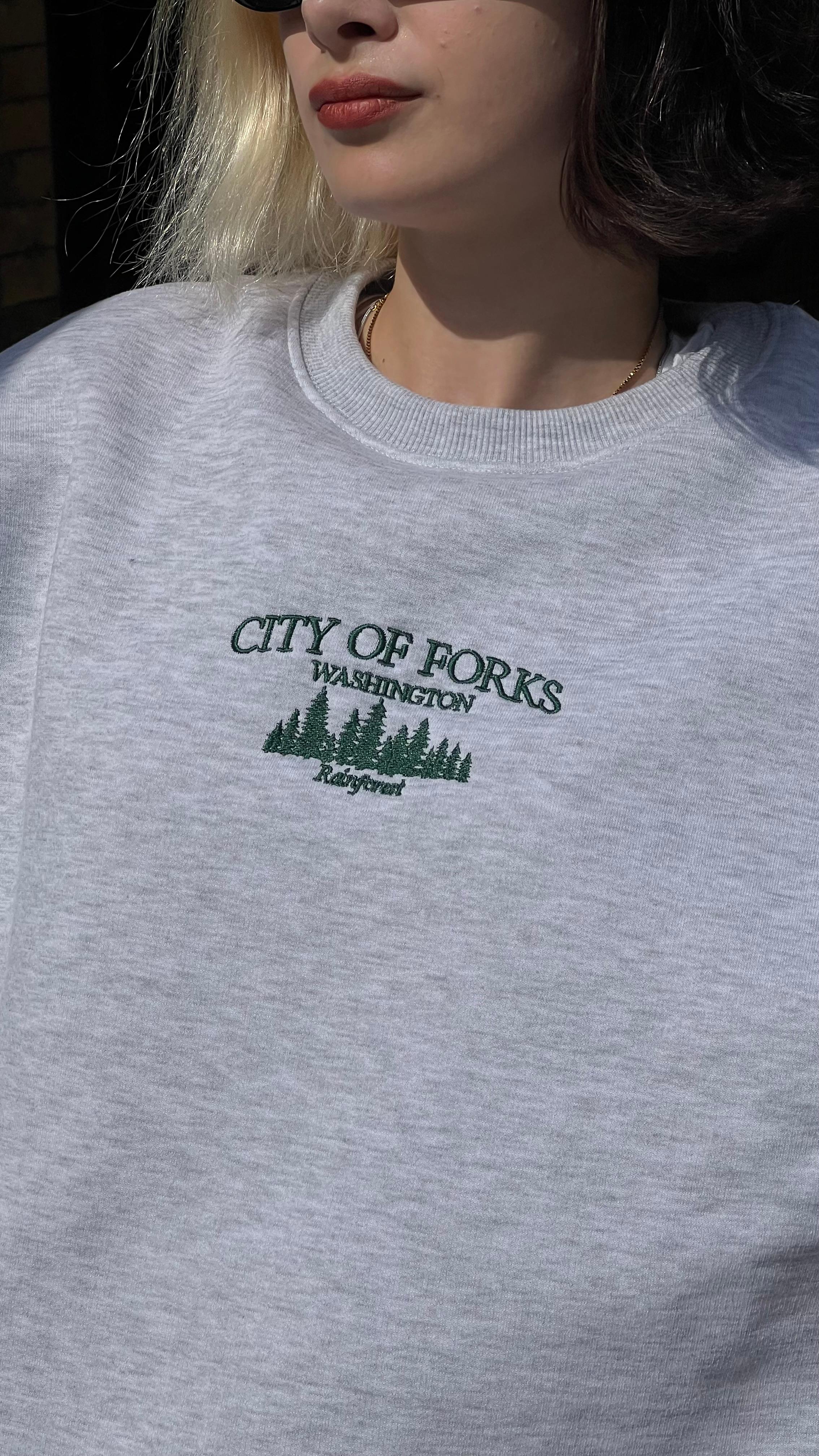 City Of Forks Oversize Sweatshirt