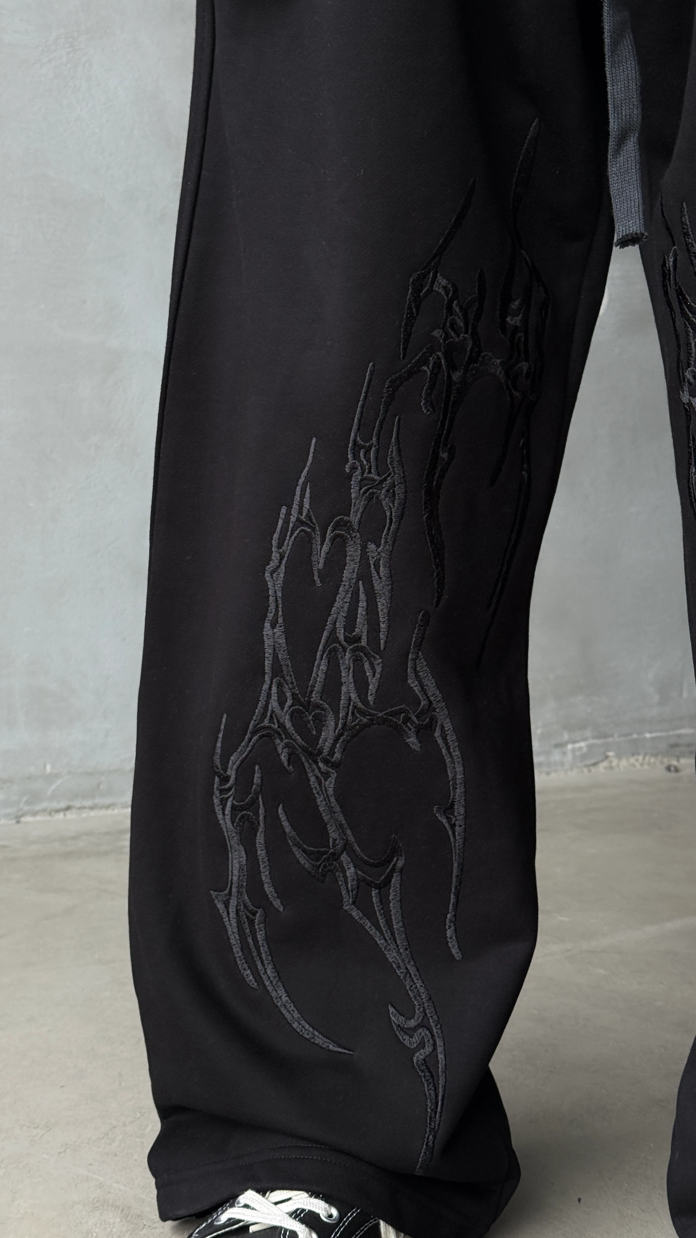 Lightning Nakış Detey Premium Baggy Sweatpant 